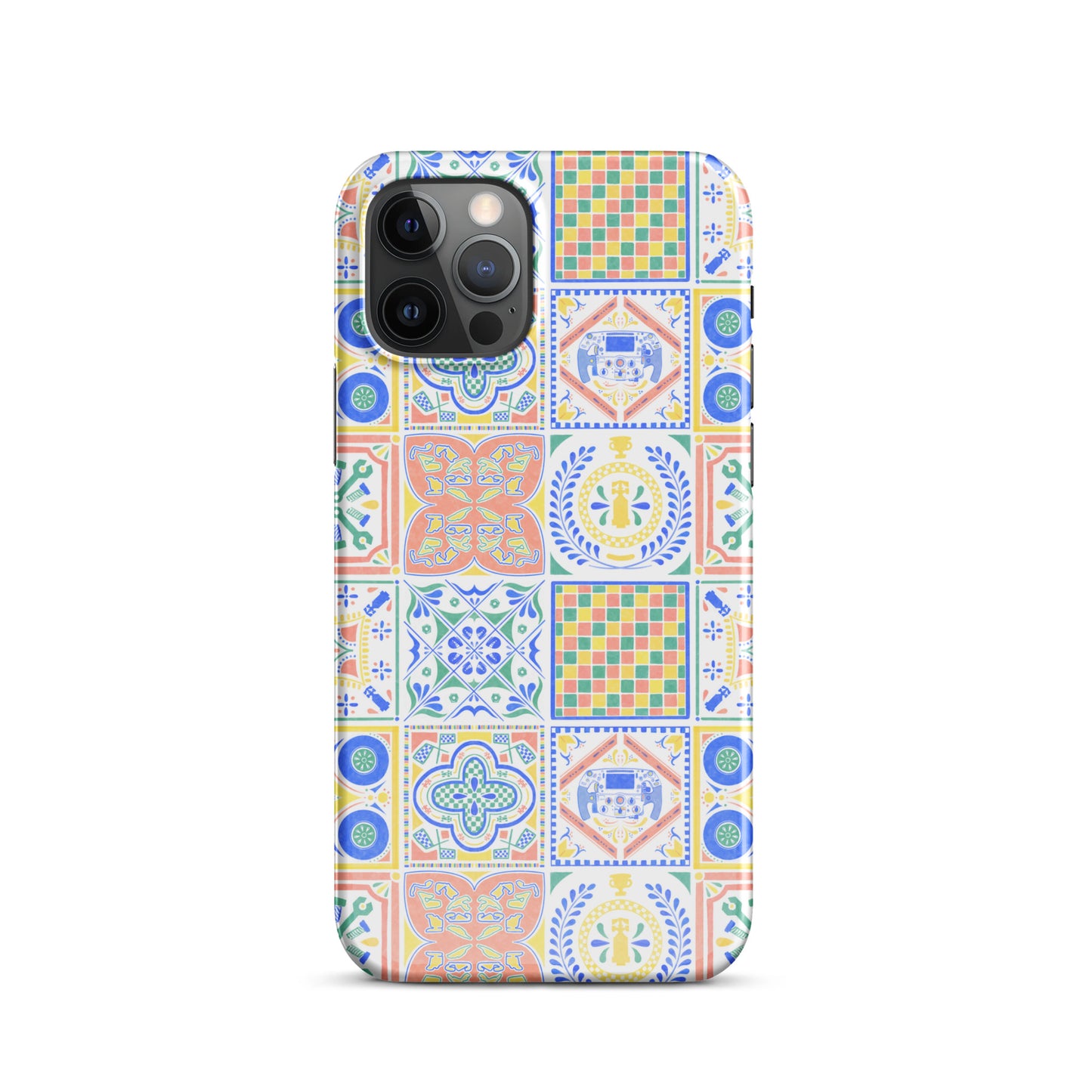 Jetset Tiles iPhone Case