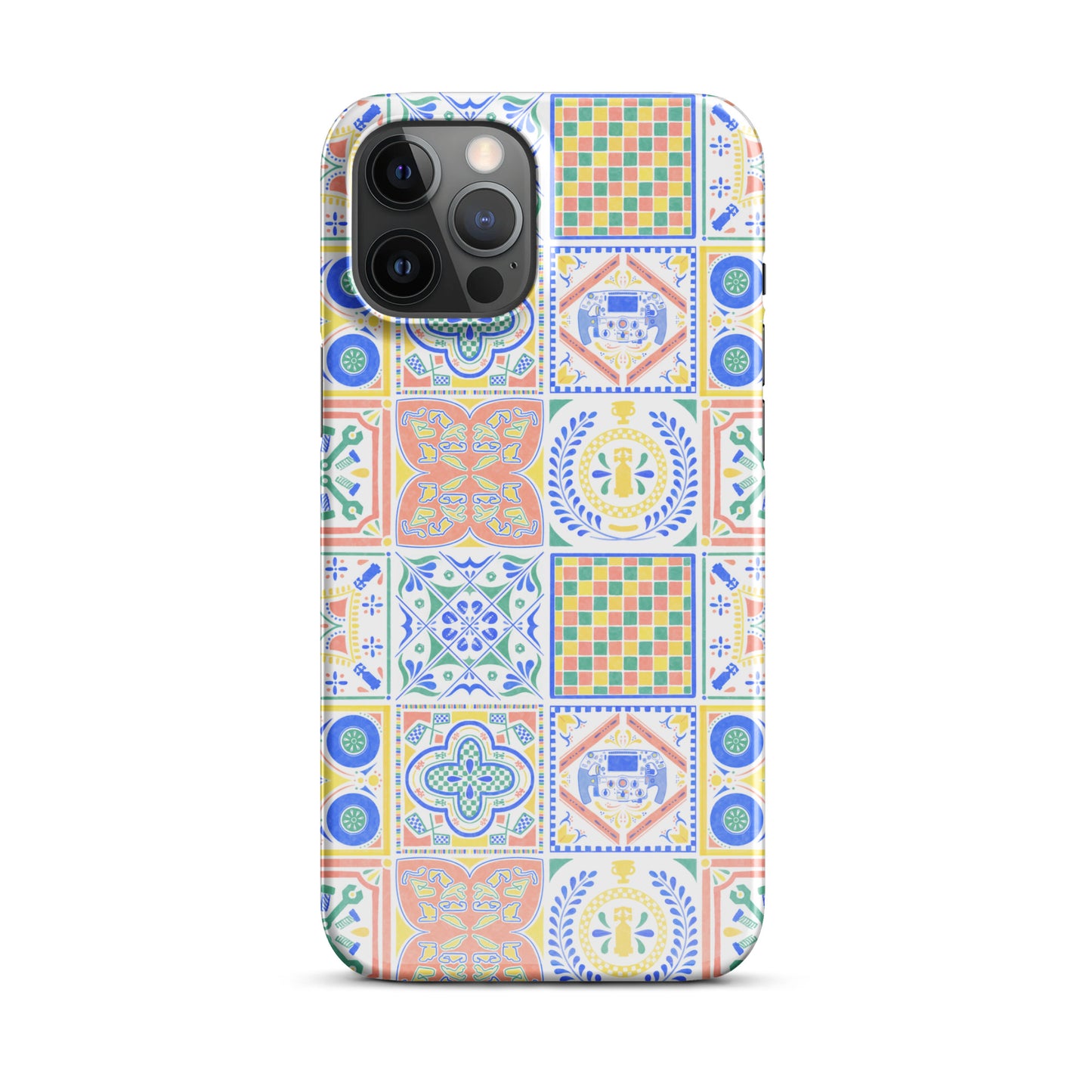 Jetset Tiles iPhone Case