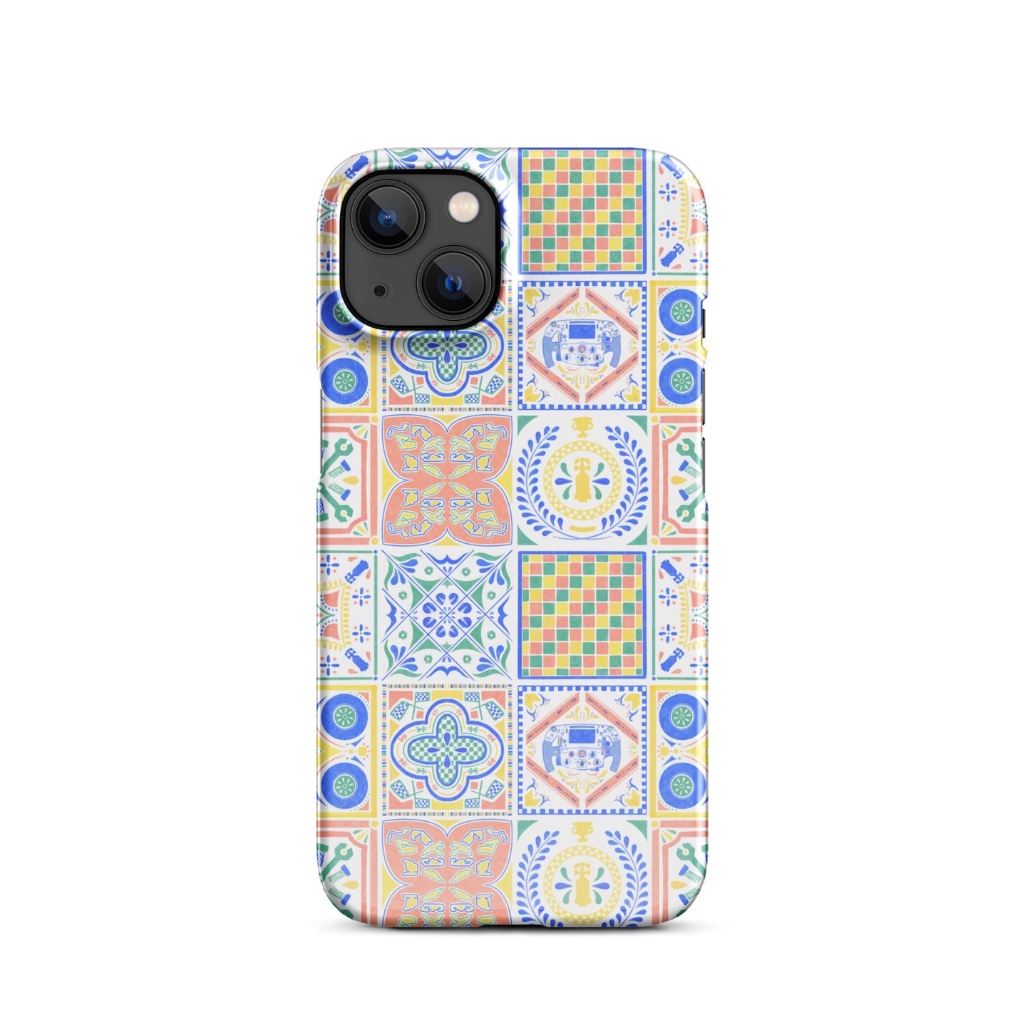 Jetset Tiles iPhone Case