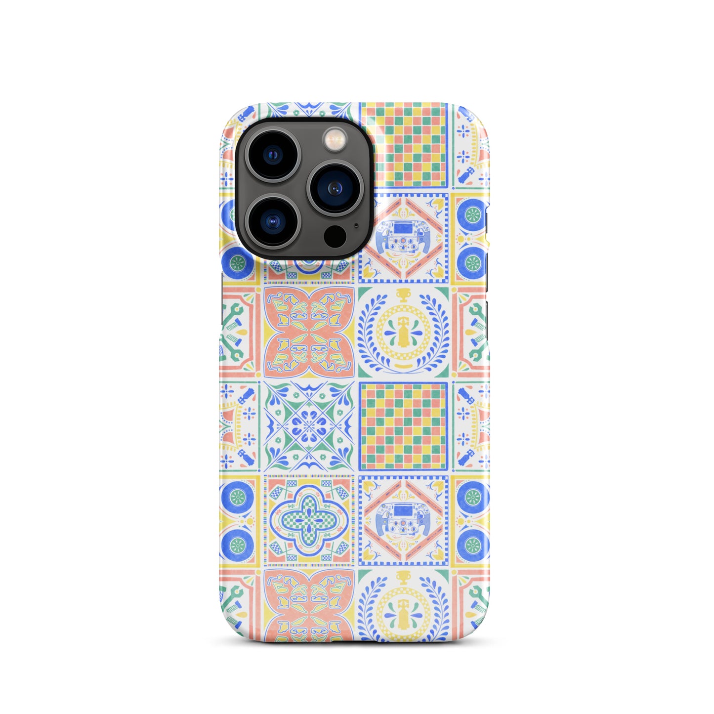 Jetset Tiles iPhone Case