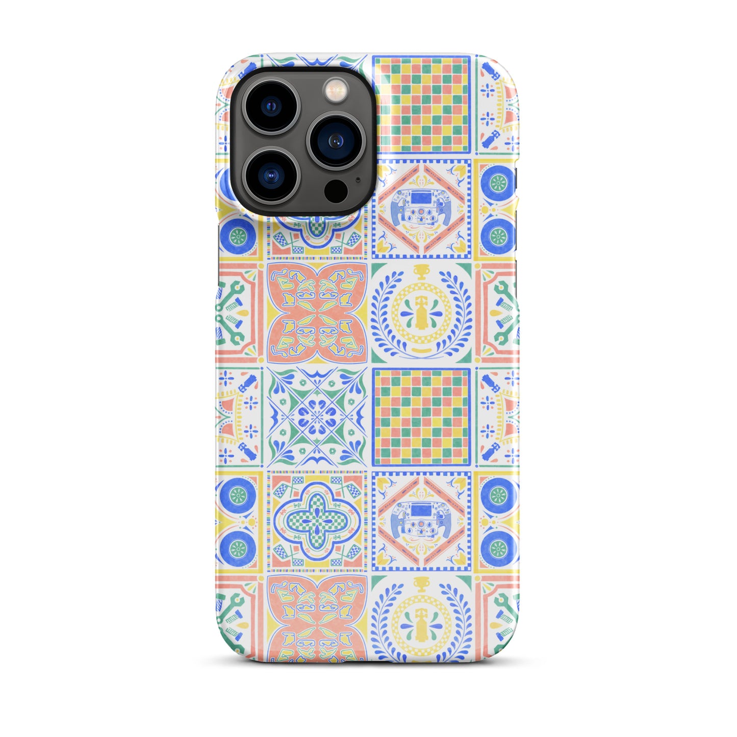 Jetset Tiles iPhone Case