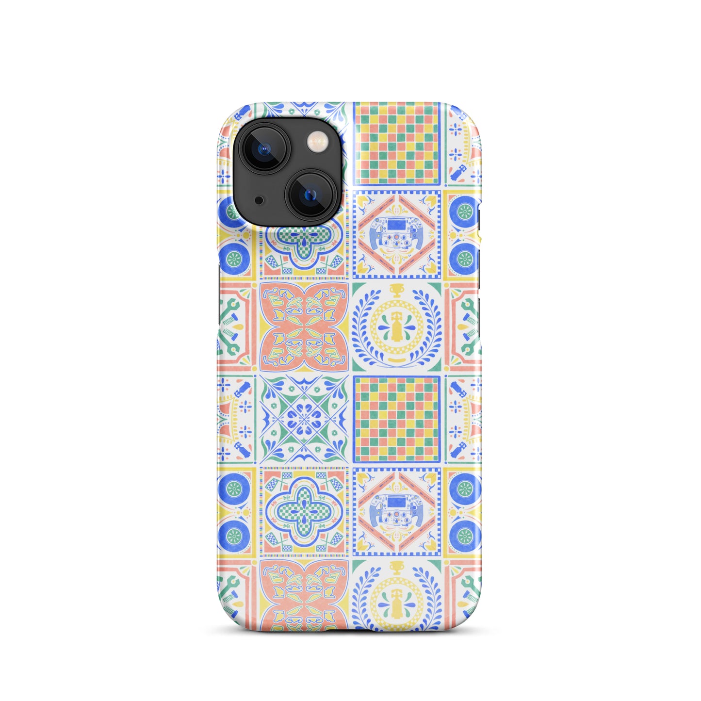 Jetset Tiles iPhone Case
