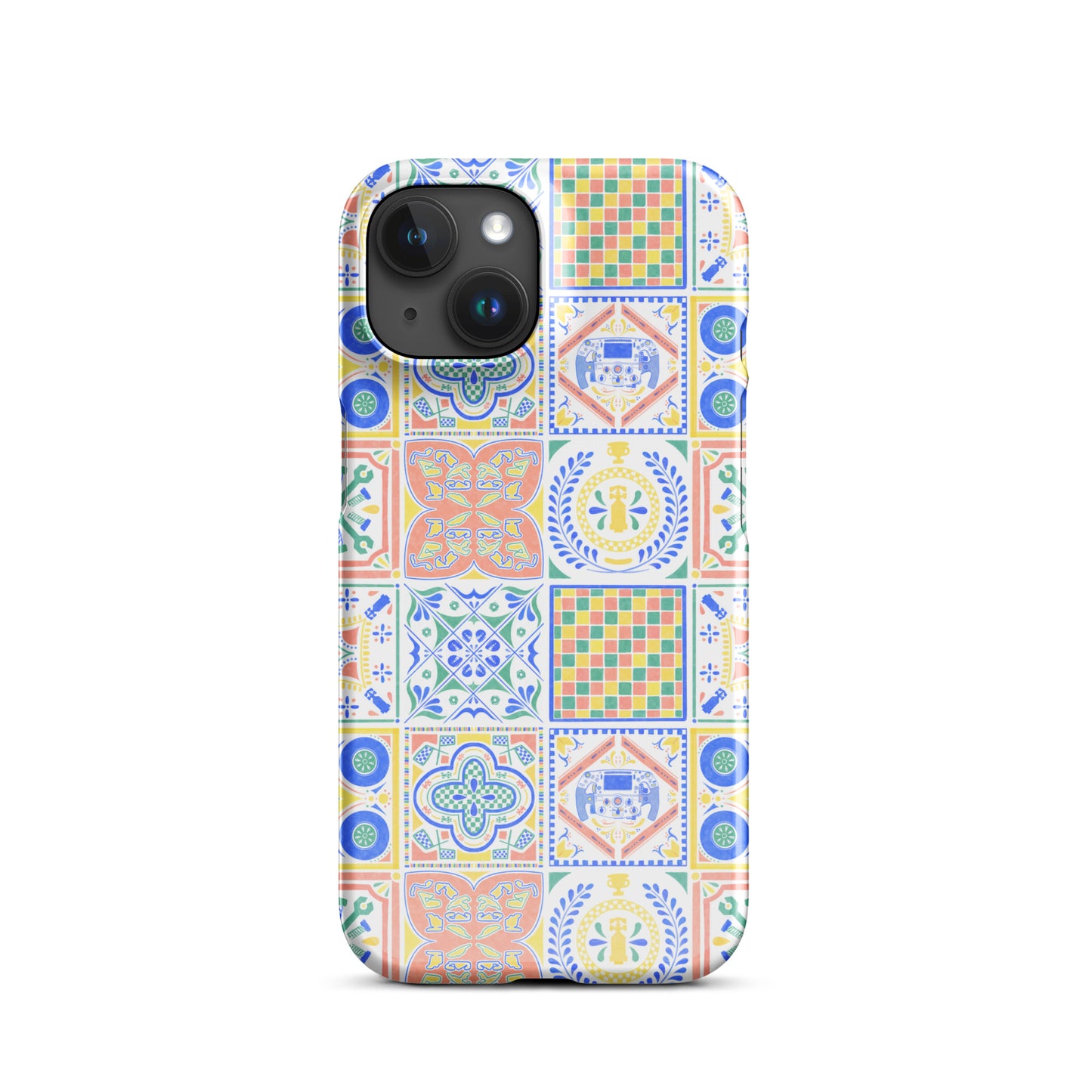 Jetset Tiles iPhone Case