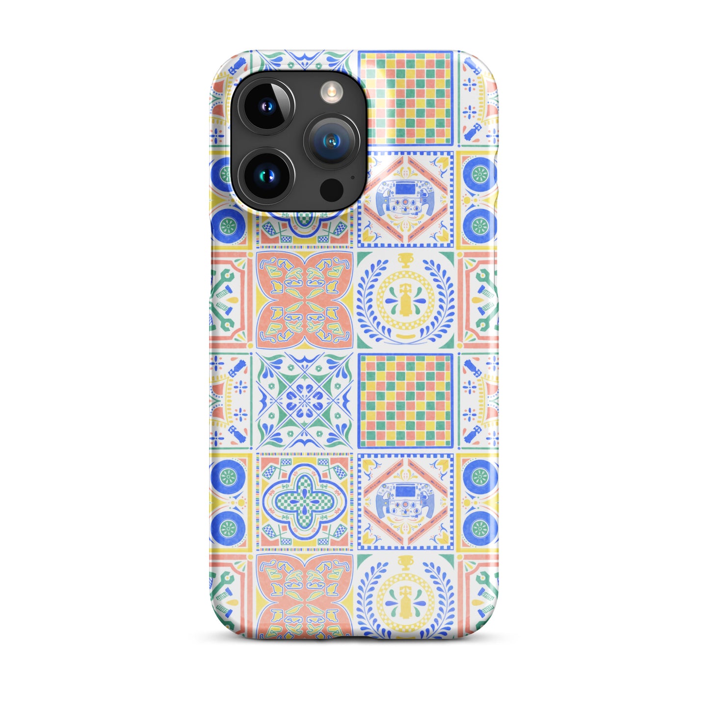 Jetset Tiles iPhone Case