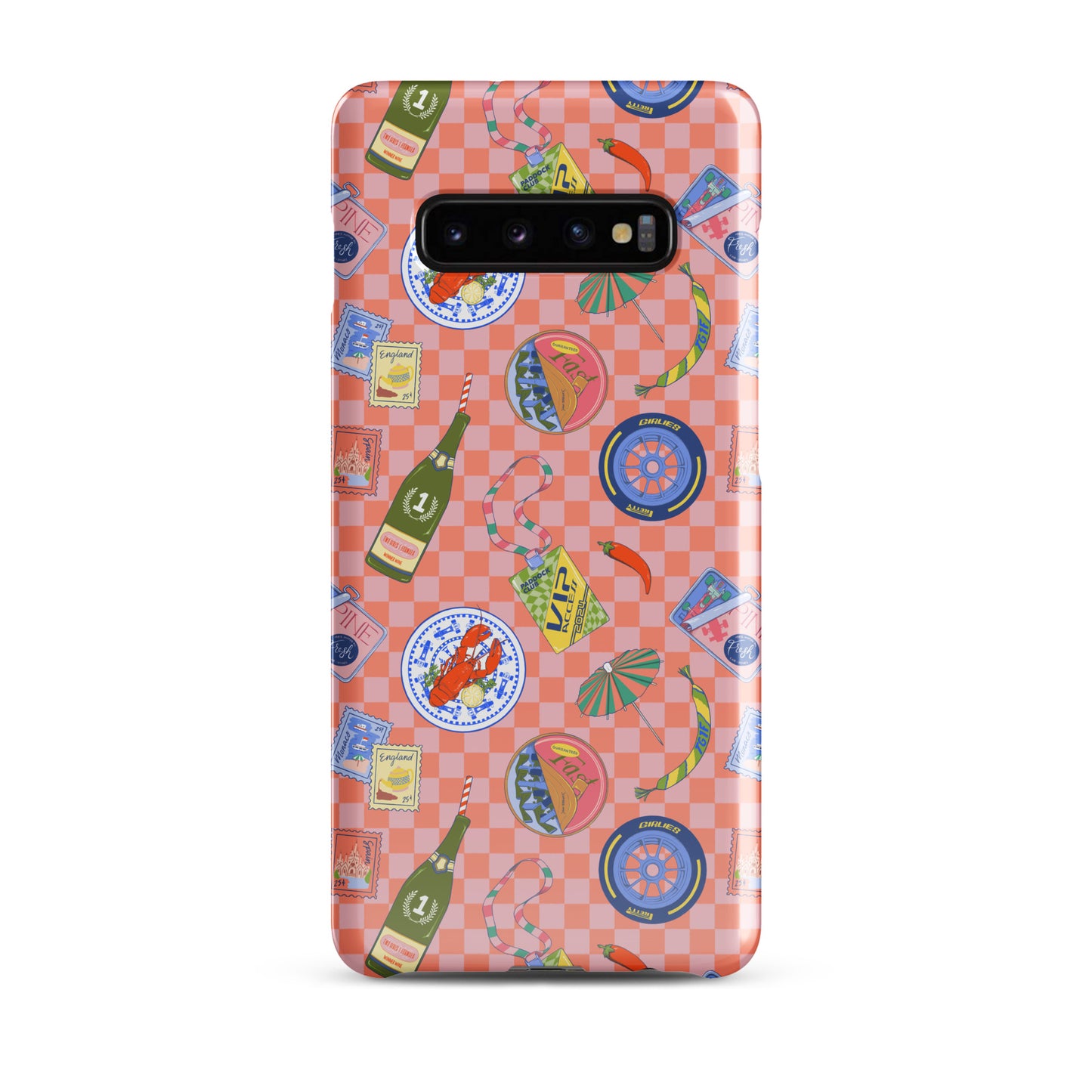 Jetset Picnic Pink Case for Samsung