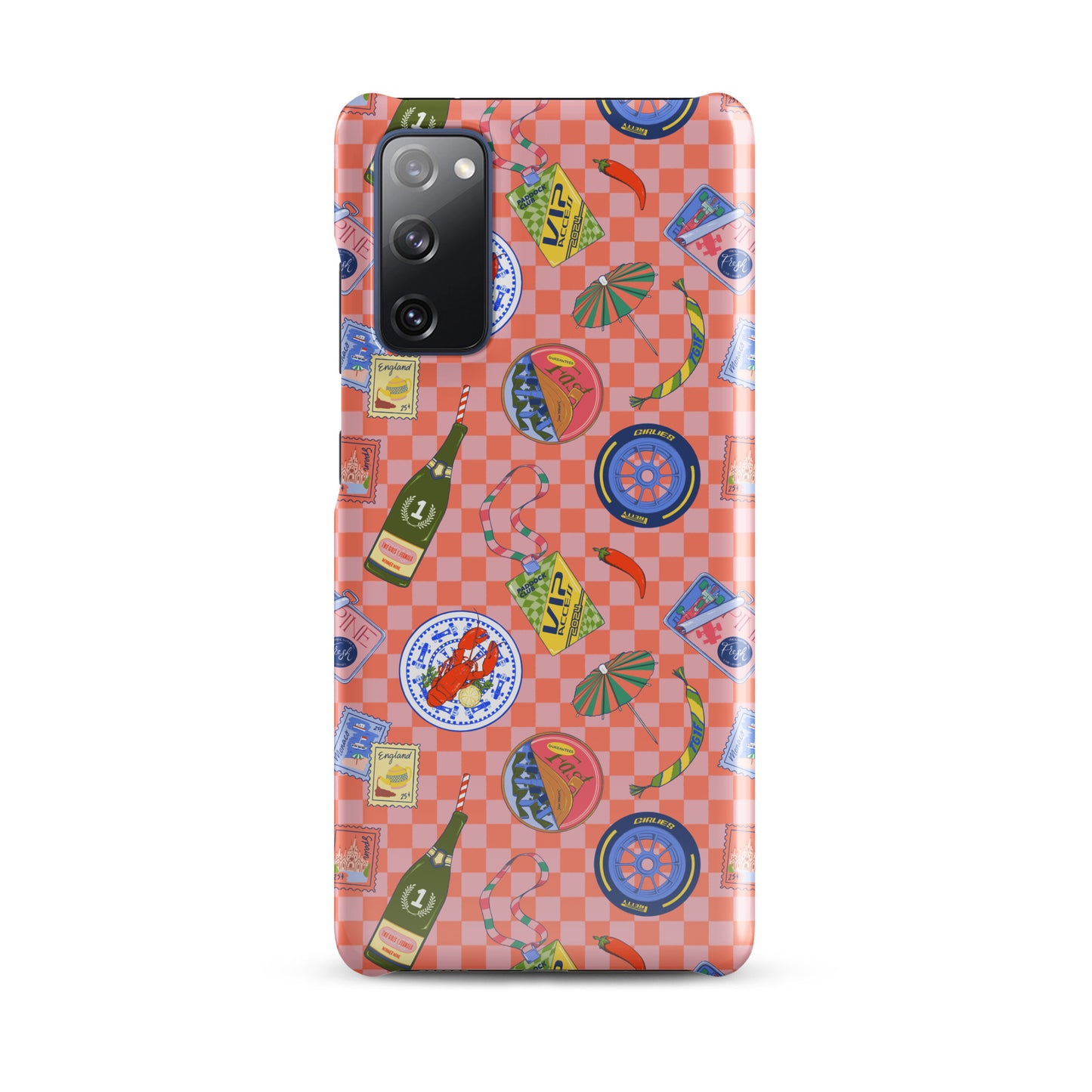 Jetset Picnic Pink Case for Samsung