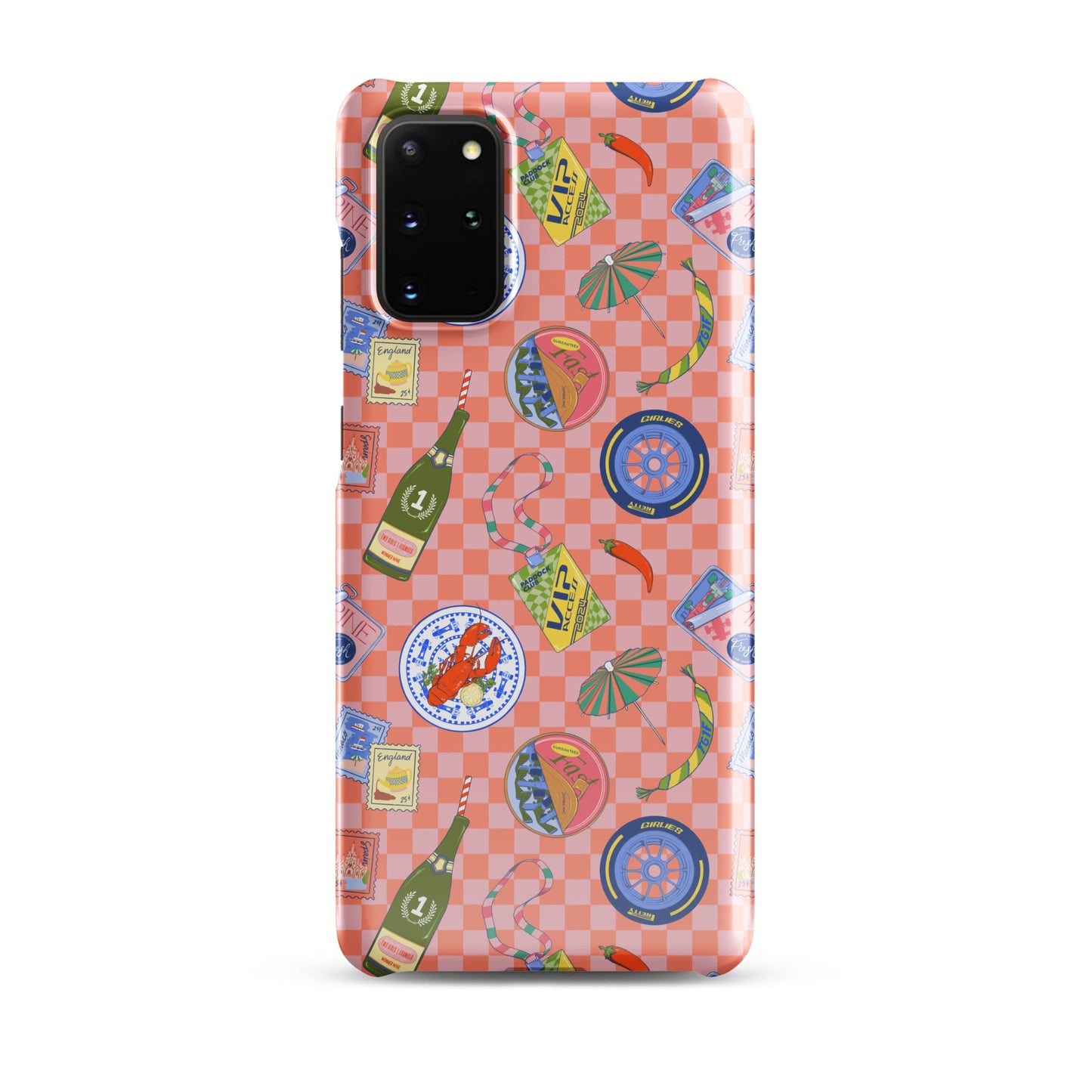 Jetset Picnic Pink Case for Samsung