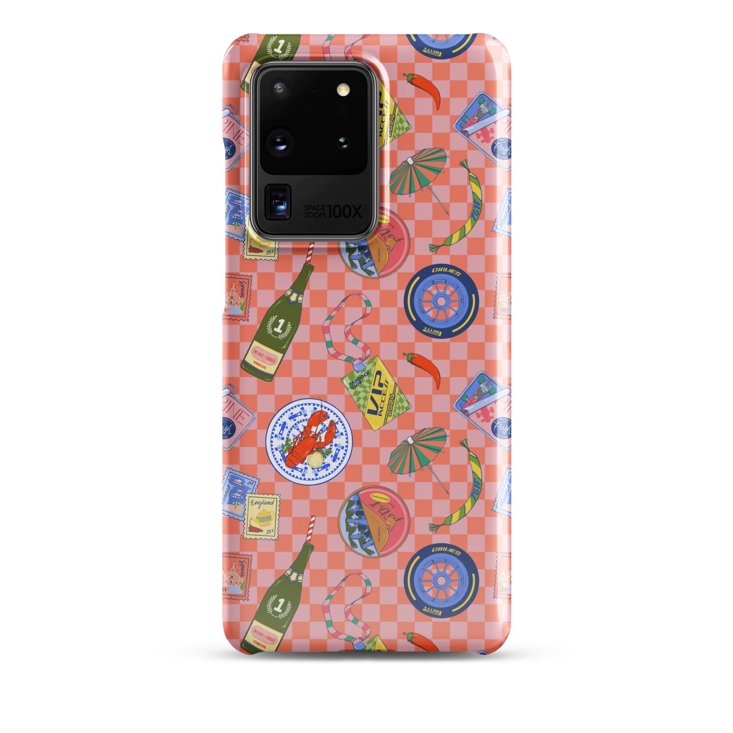 Jetset Picnic Pink Case for Samsung