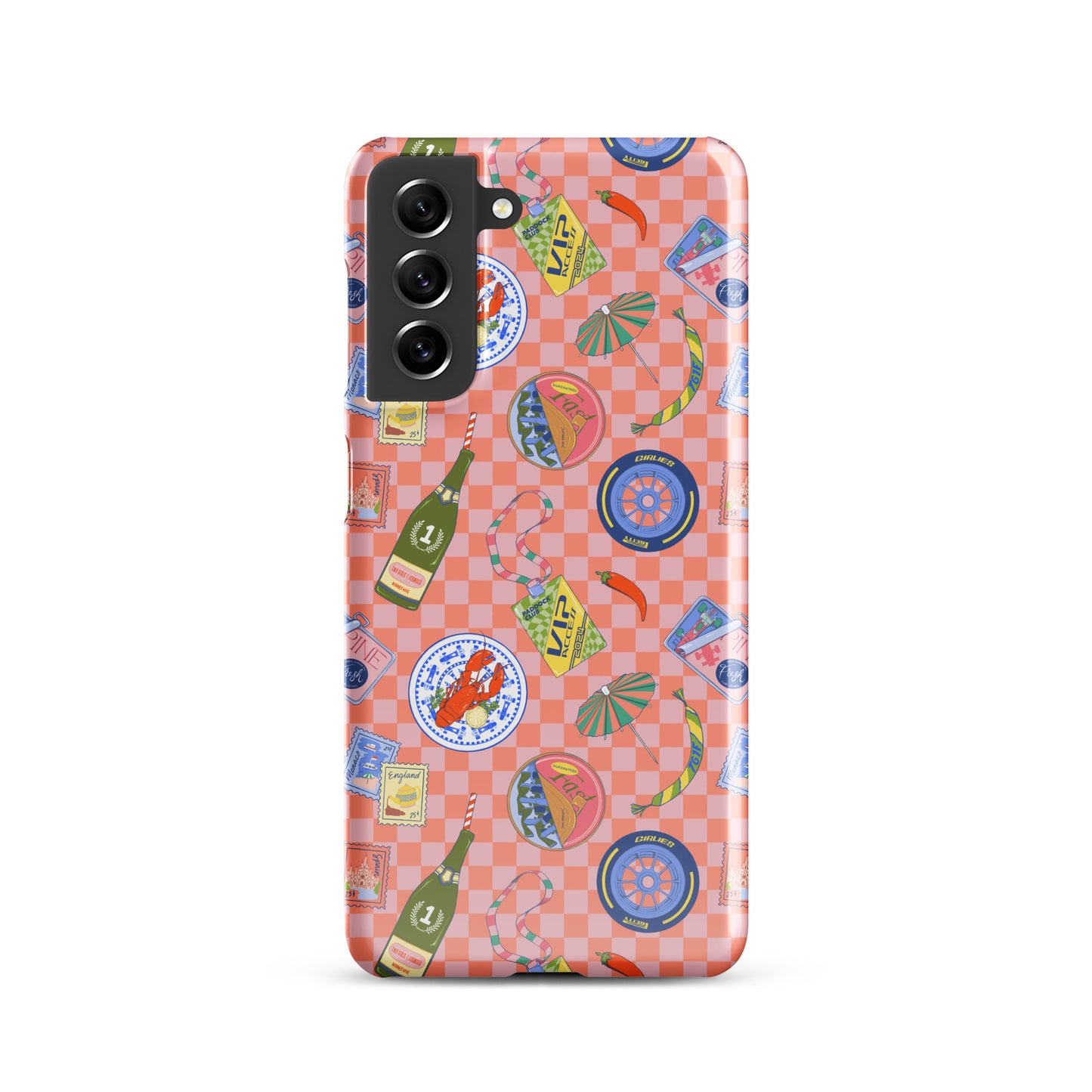 Jetset Picnic Pink Case for Samsung