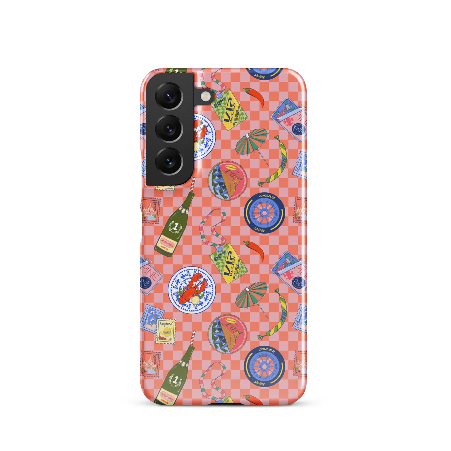 Jetset Picnic Pink Case for Samsung
