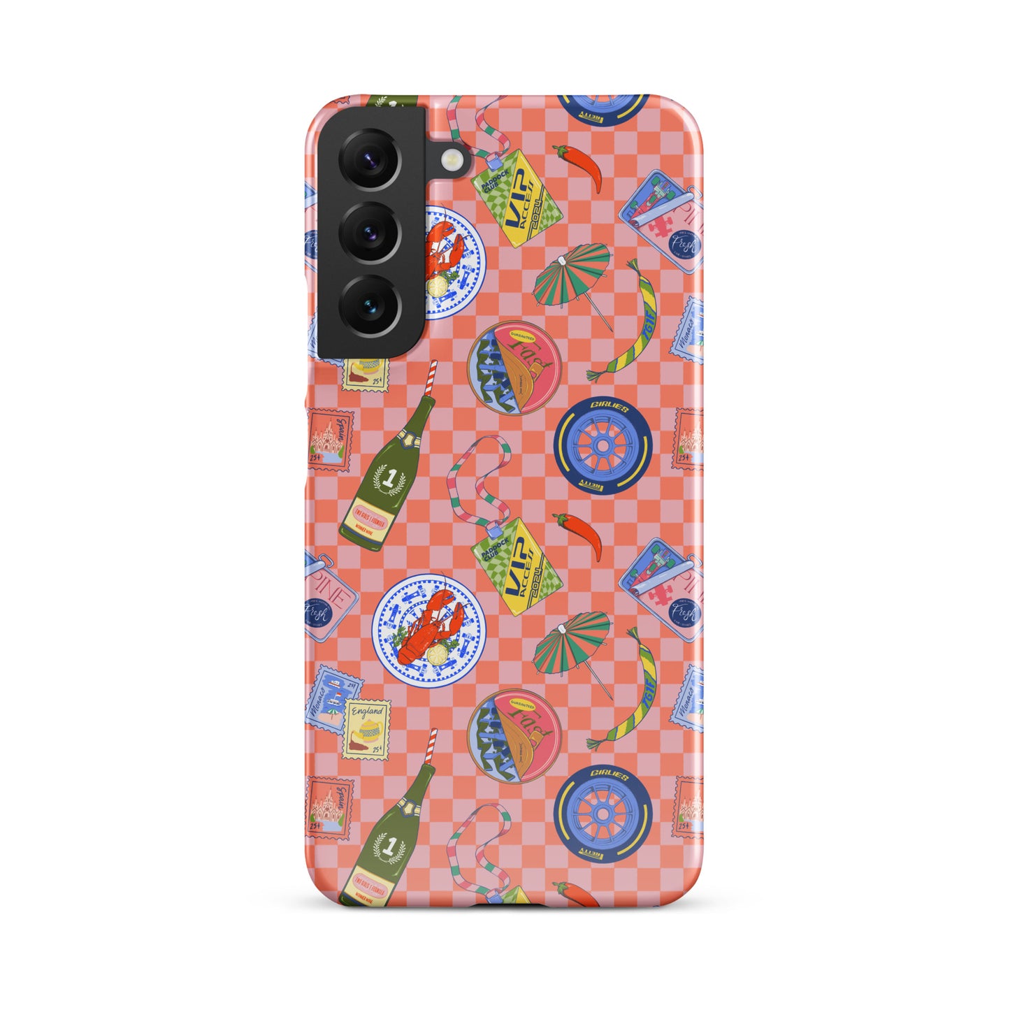 Jetset Picnic Pink Case for Samsung