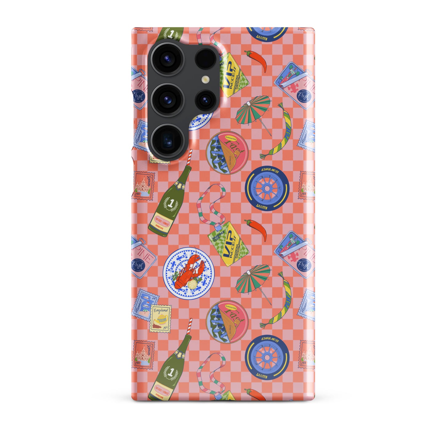 Jetset Picnic Pink Case for Samsung