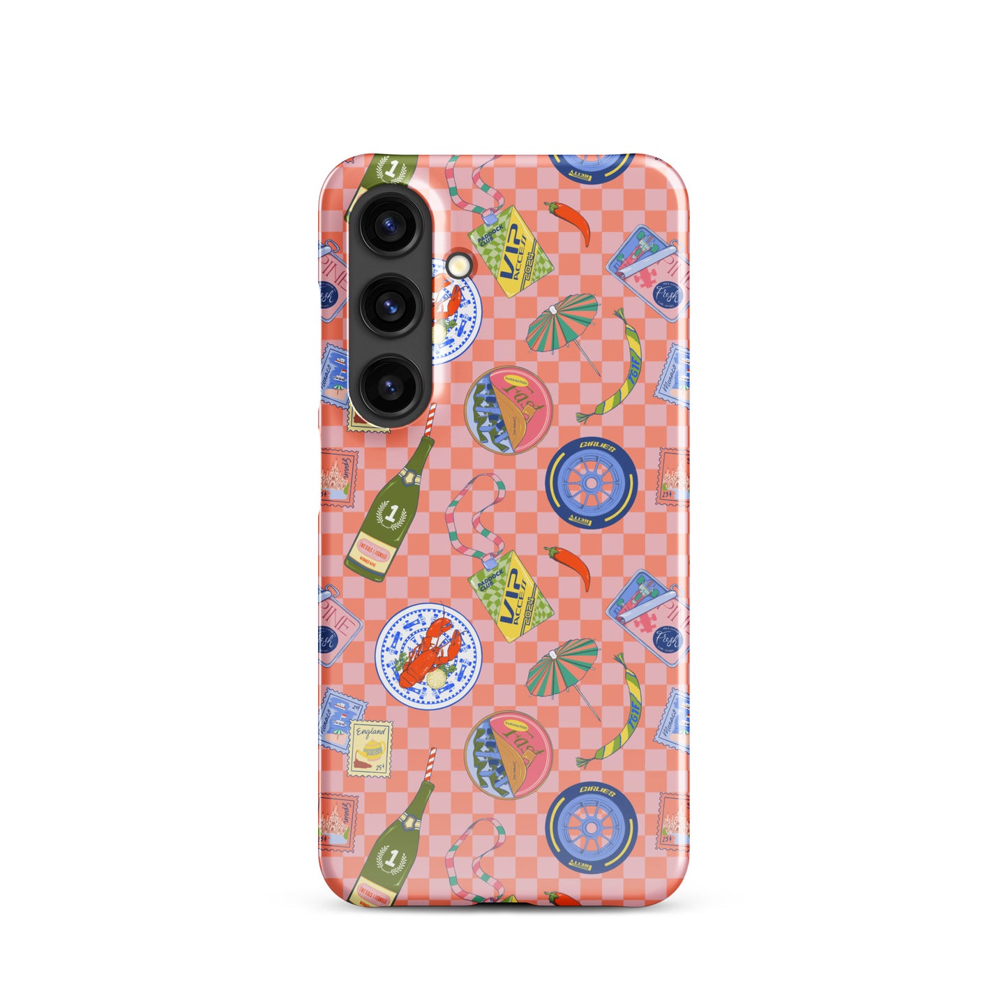 Jetset Picnic Pink Case for Samsung