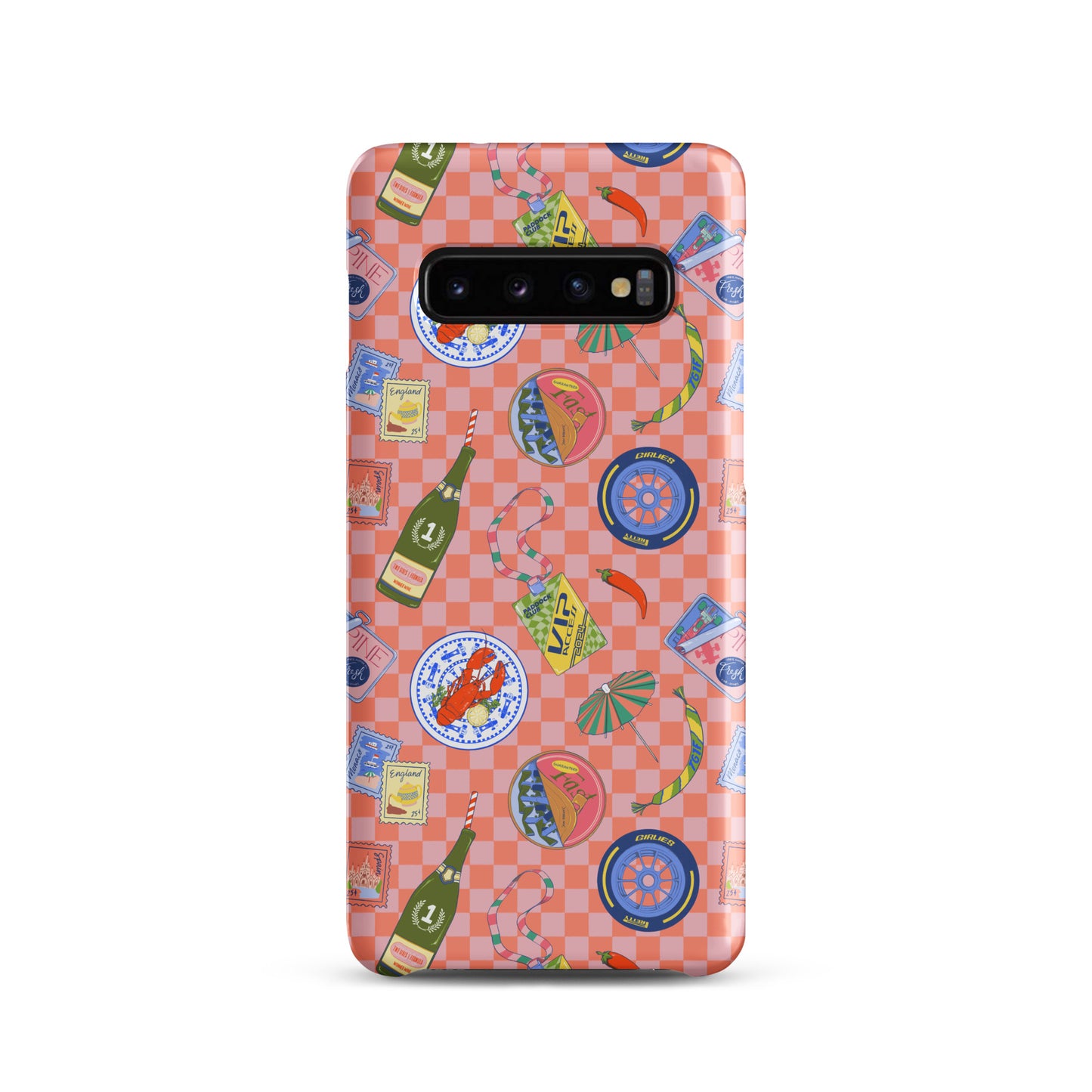 Jetset Picnic Pink Case for Samsung