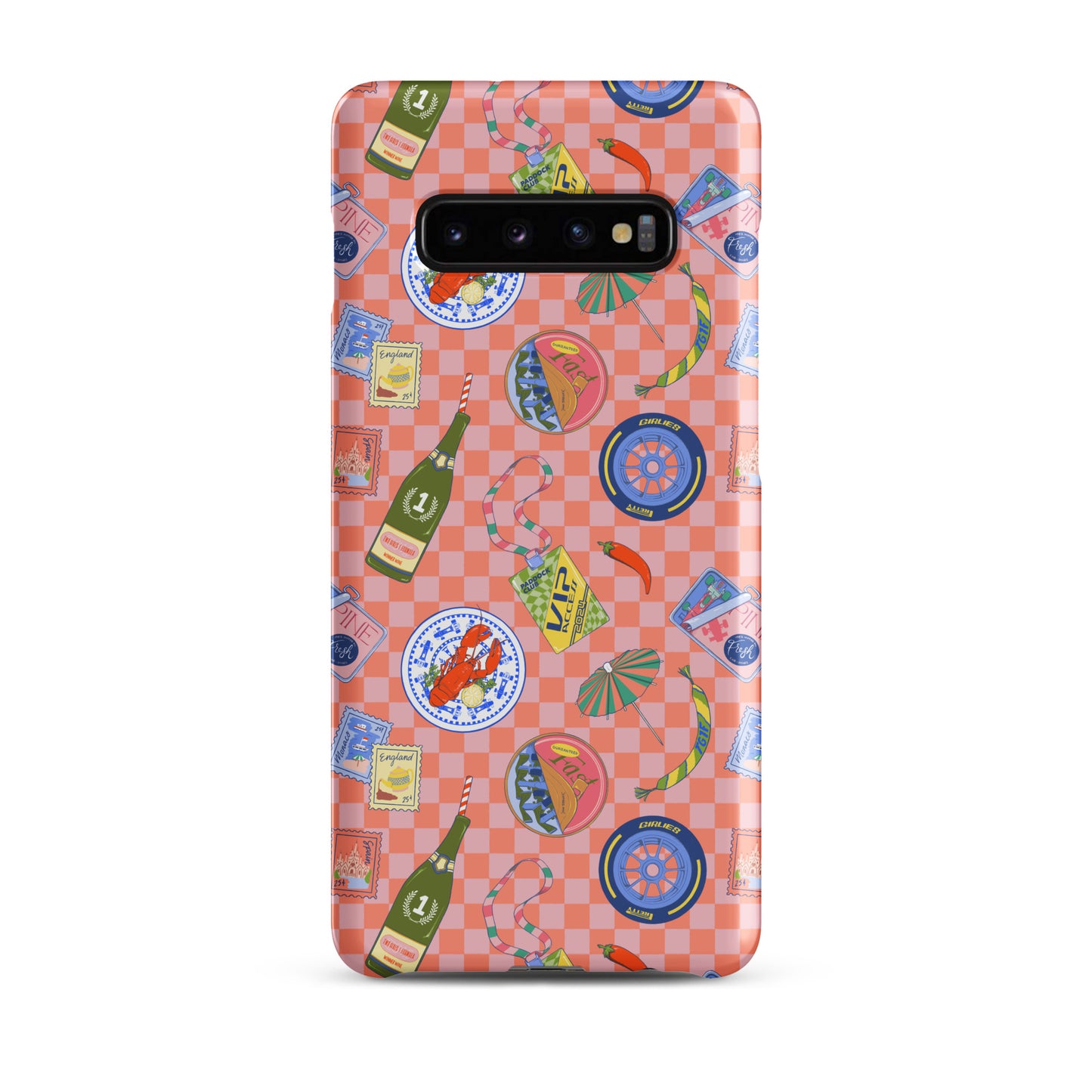 Jetset Picnic Pink Case for Samsung