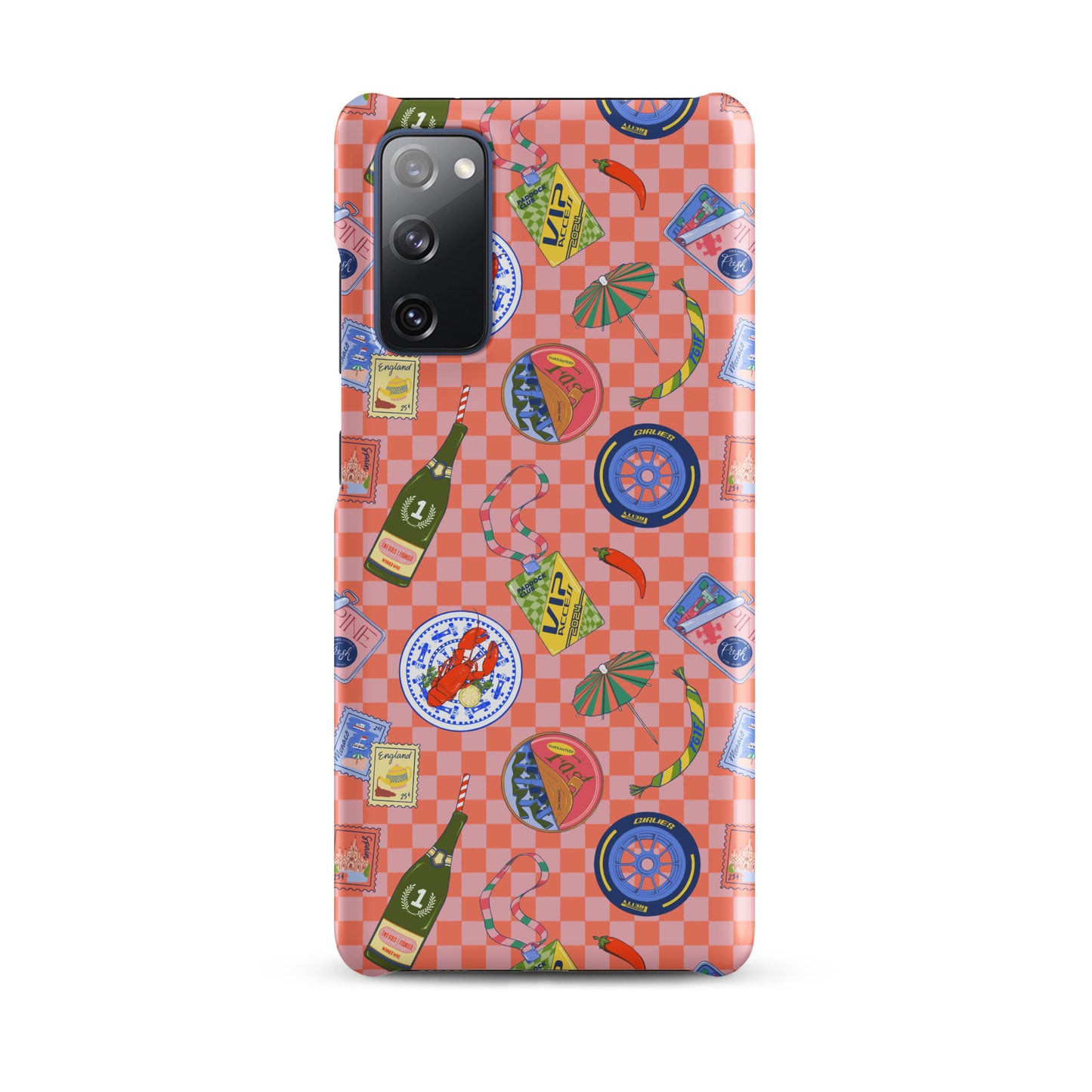 Jetset Picnic Pink Case for Samsung