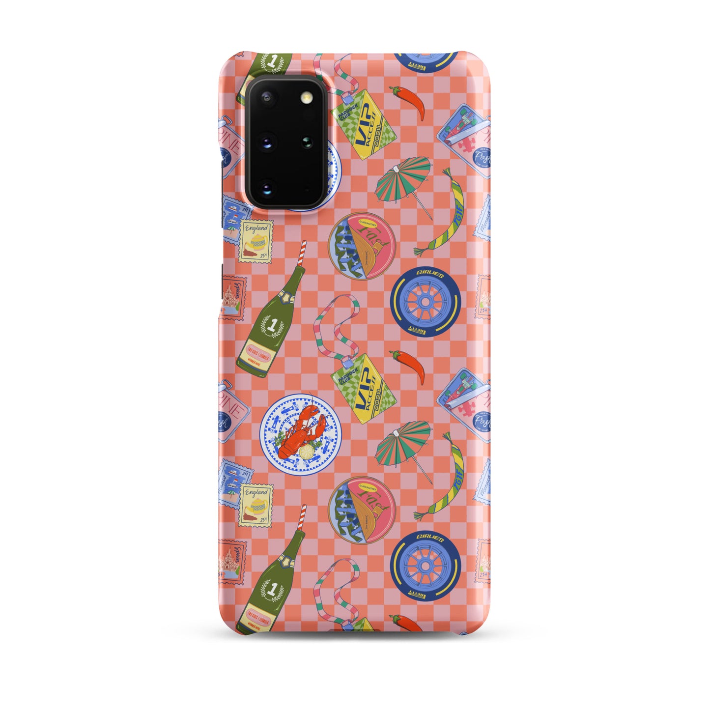 Jetset Picnic Pink Case for Samsung