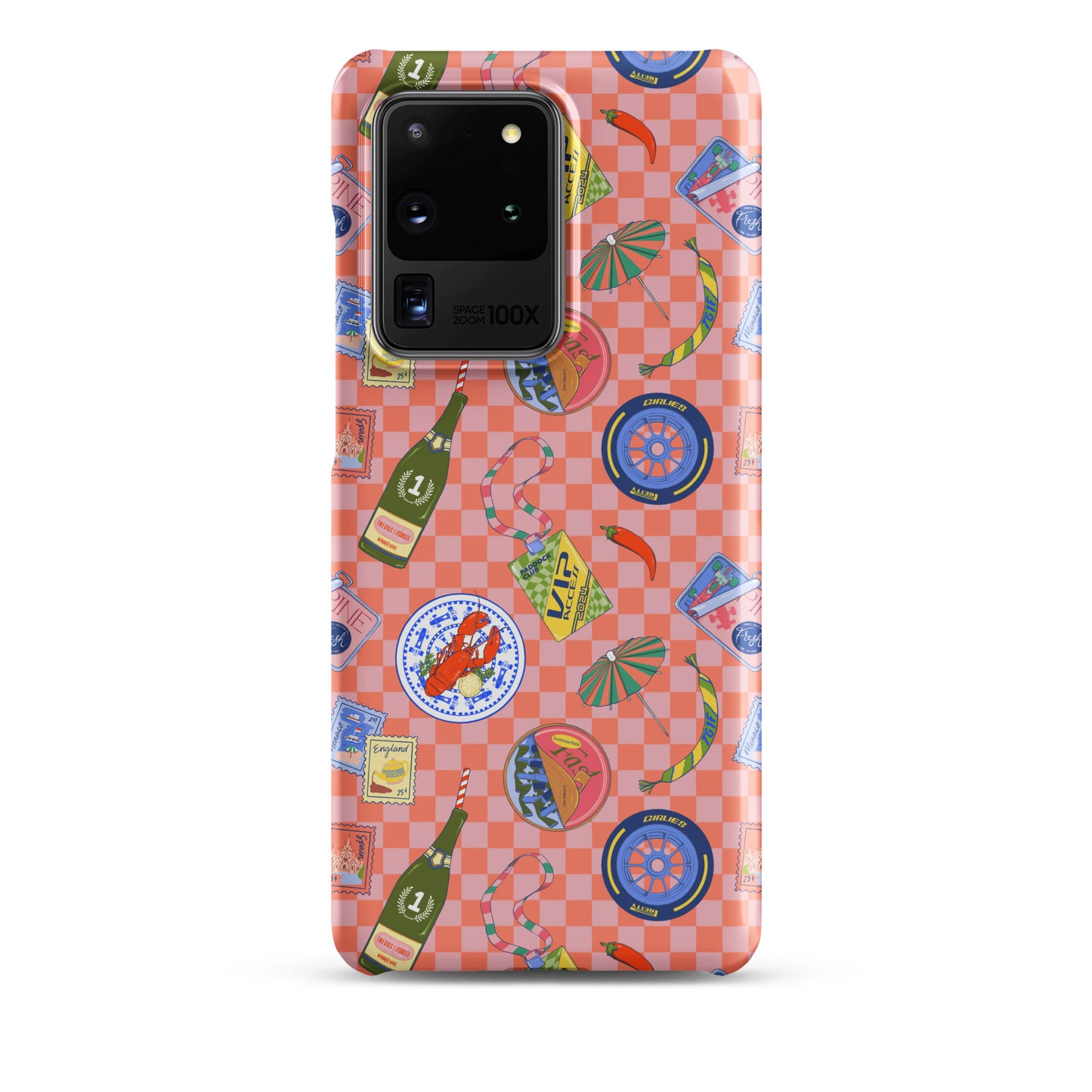 Jetset Picnic Pink Case for Samsung