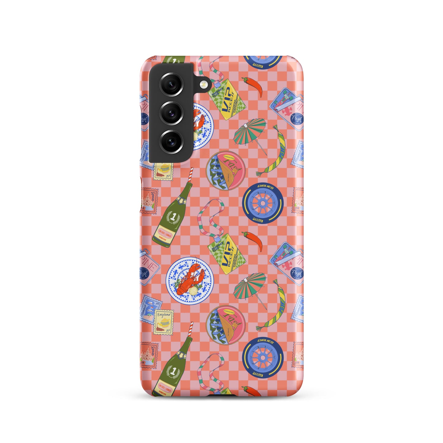 Jetset Picnic Pink Case for Samsung
