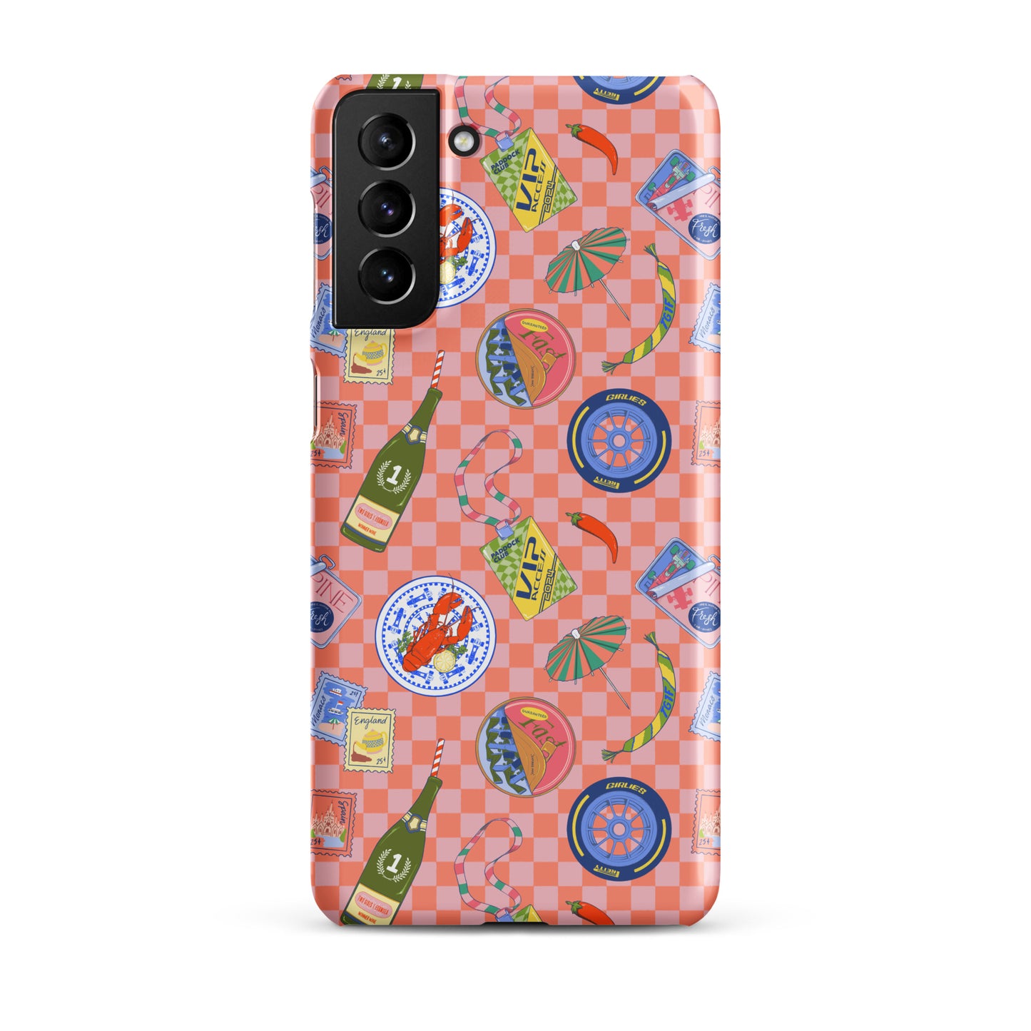 Jetset Picnic Pink Case for Samsung