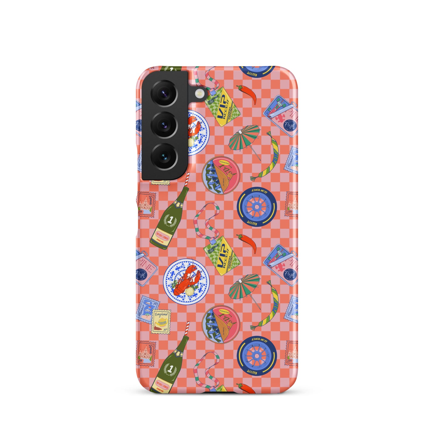 Jetset Picnic Pink Case for Samsung