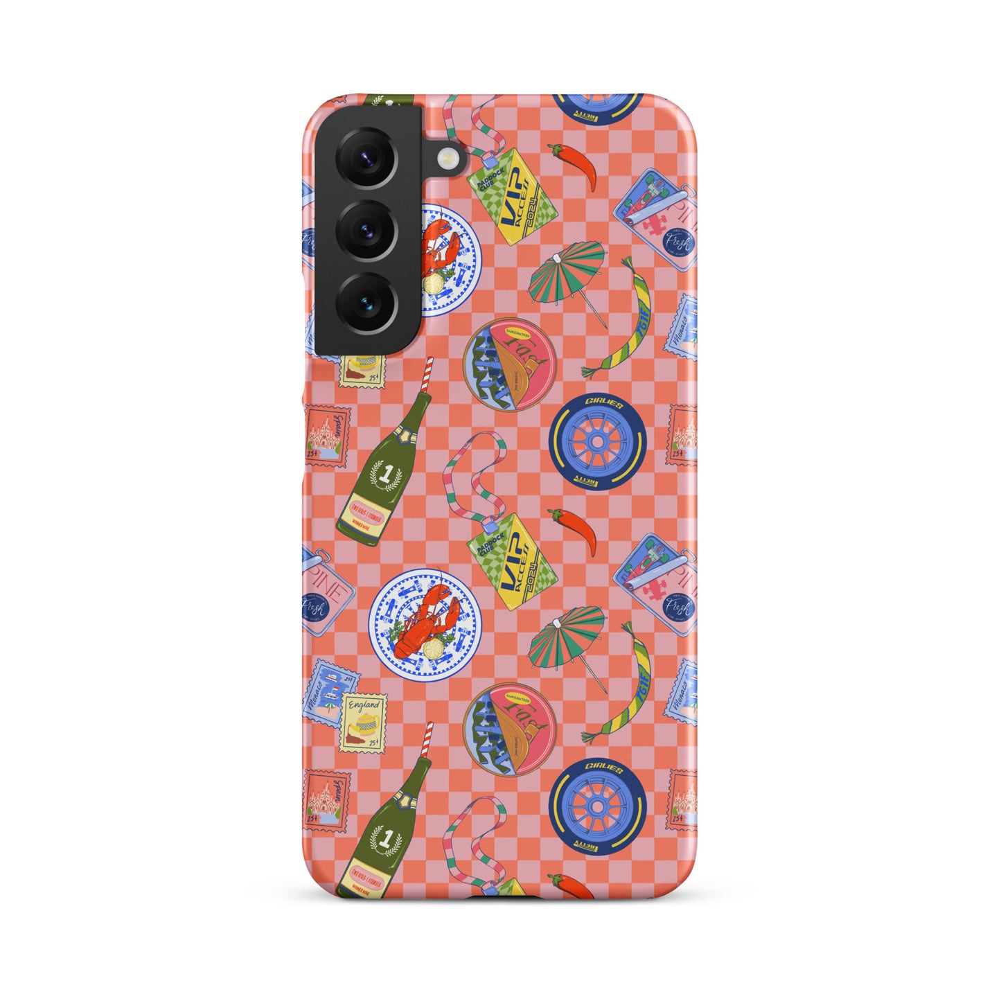 Jetset Picnic Pink Case for Samsung