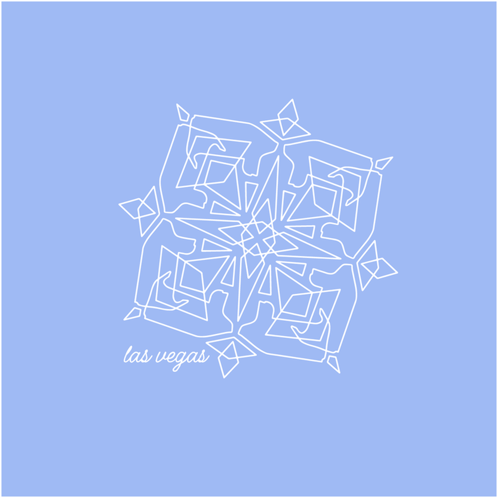 Las Vegas Trackflake Ornament
