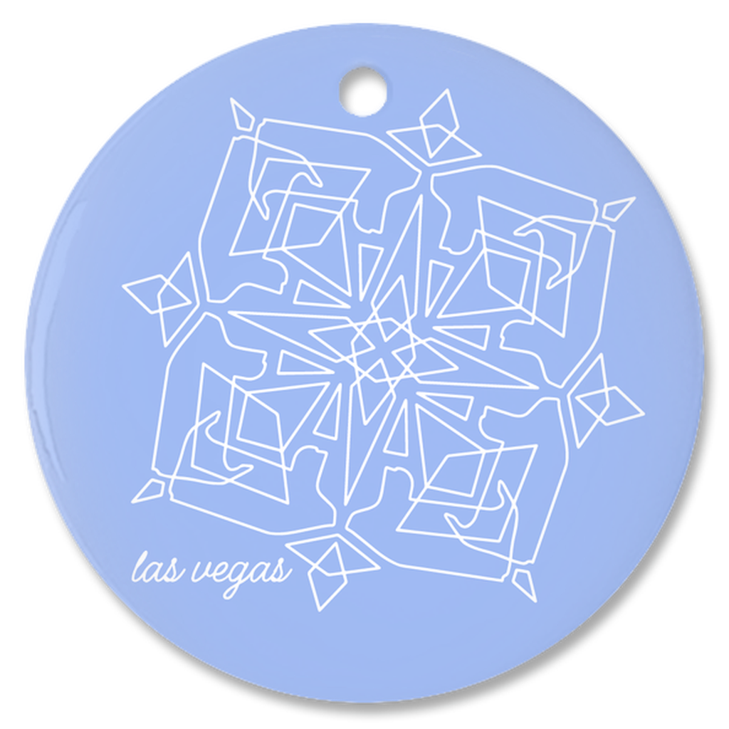 Las Vegas Trackflake Ornament