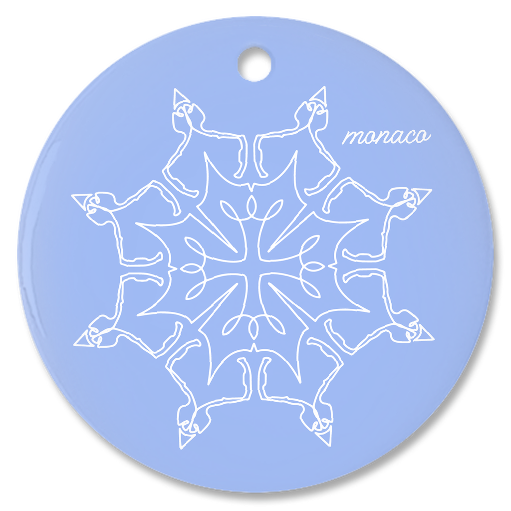 Monaco Trackflake Ornament