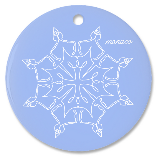 Monaco Trackflake Ornament