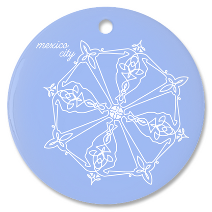 Mexico City Trackflake Ornament