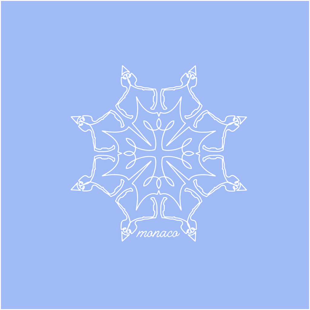 Monaco Trackflake Ornament