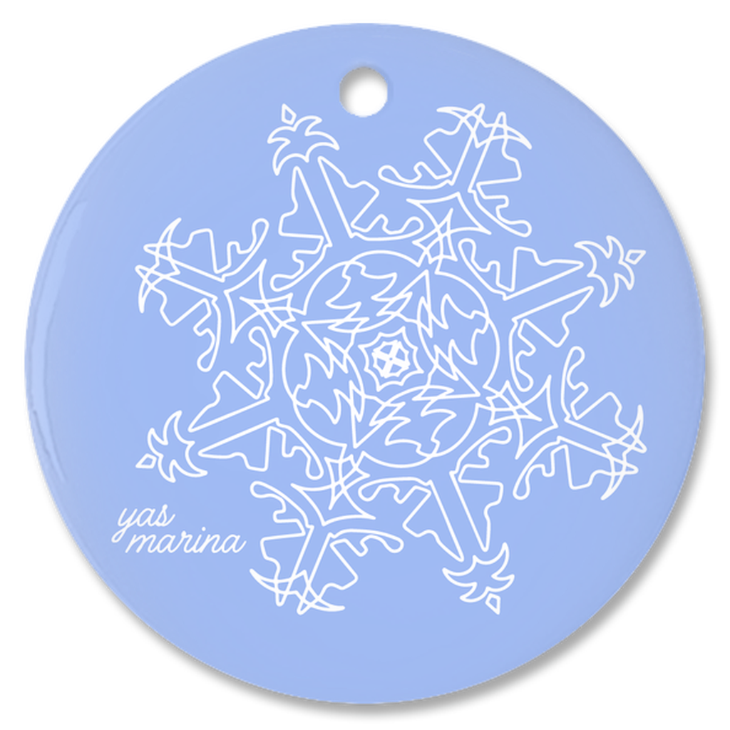 Yas Marina Trackflake Ornament