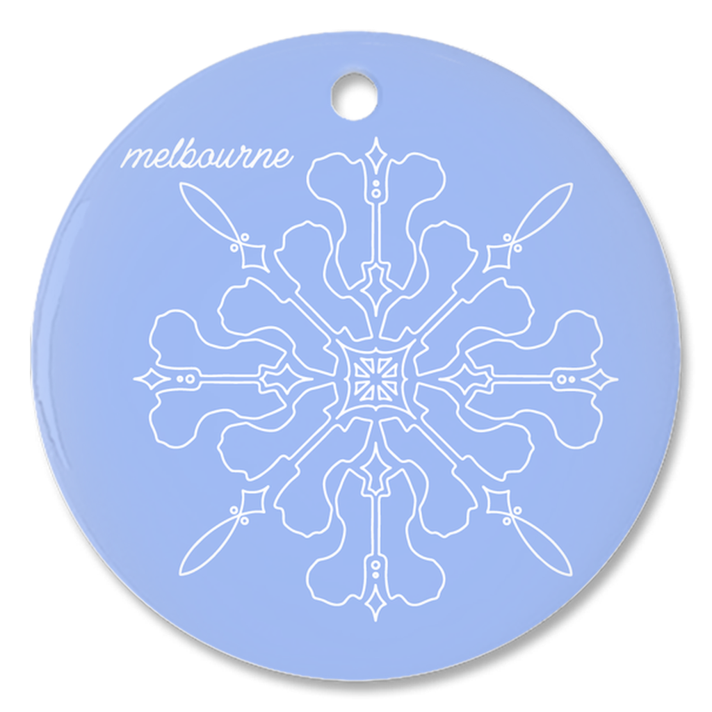 Melbourne Trackflake Ornament