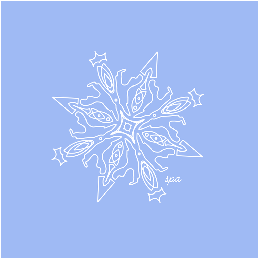 Spa Trackflake Ornament