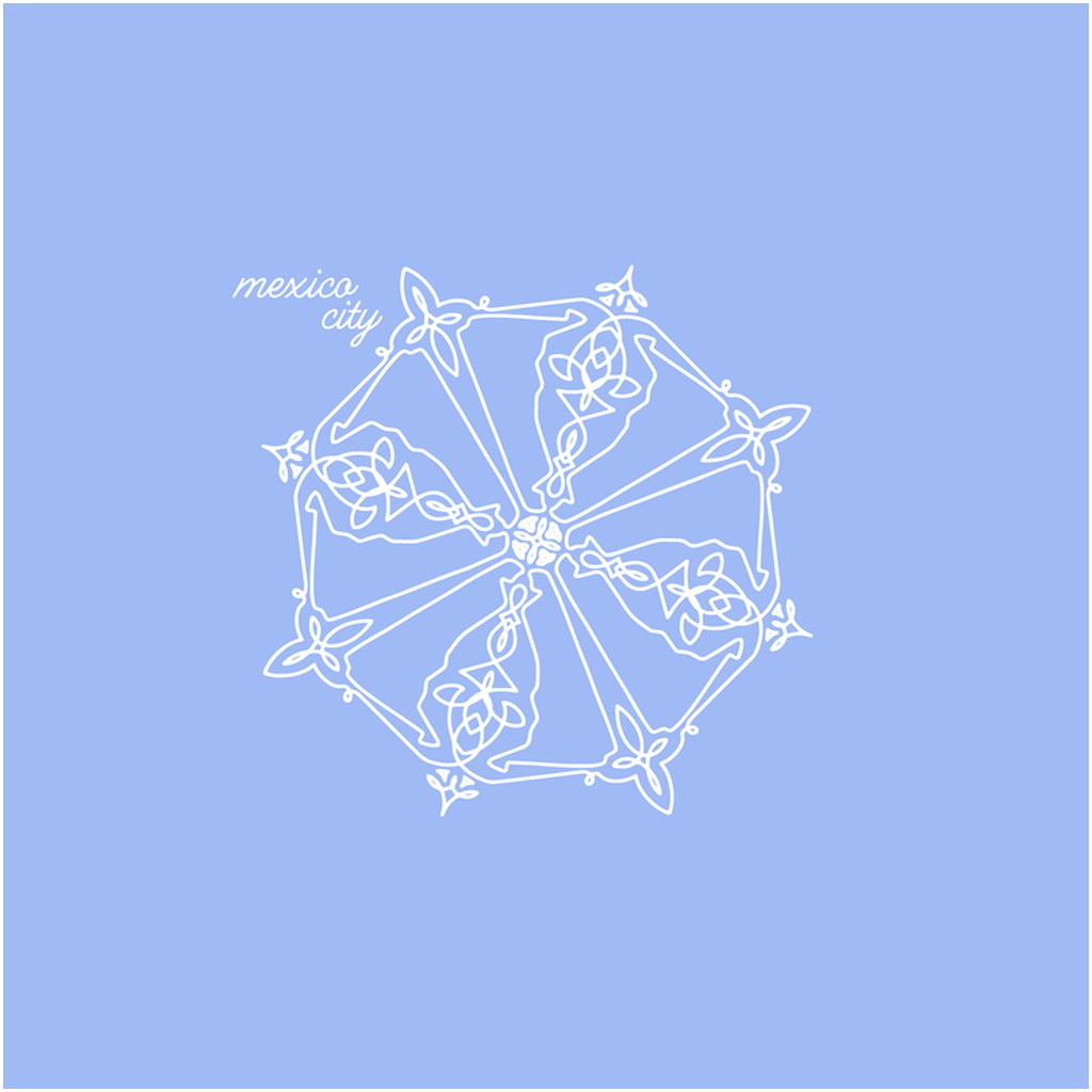 Mexico City Trackflake Ornament