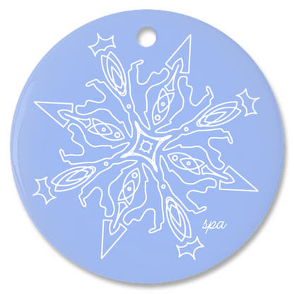 Spa Trackflake Ornament