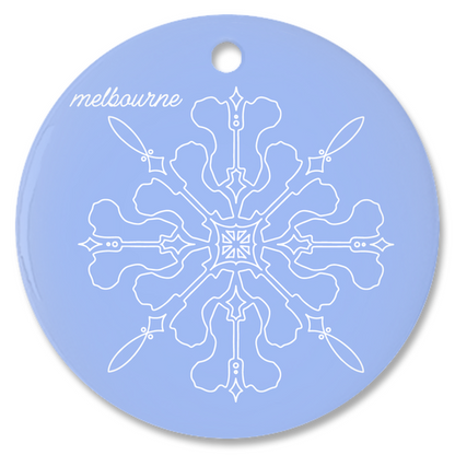 Melbourne Trackflake Ornament
