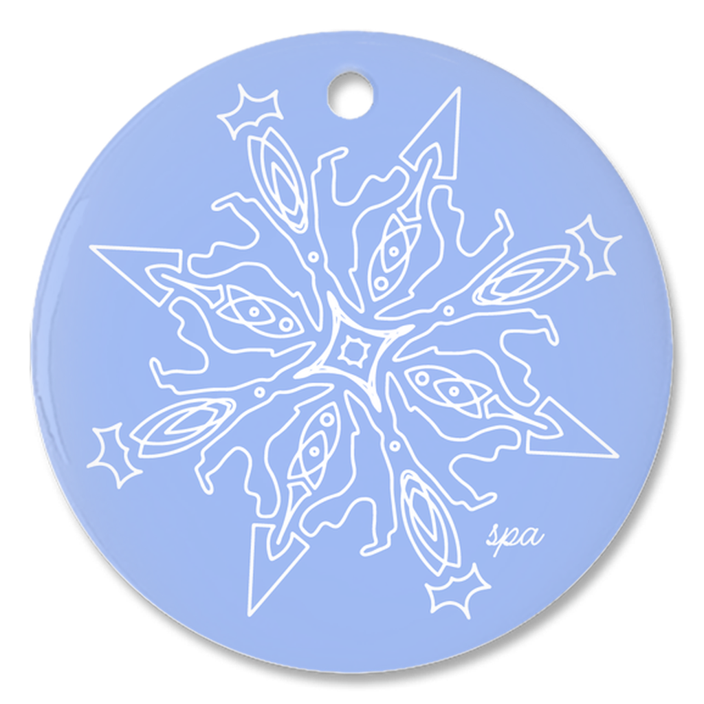 Spa Trackflake Ornament