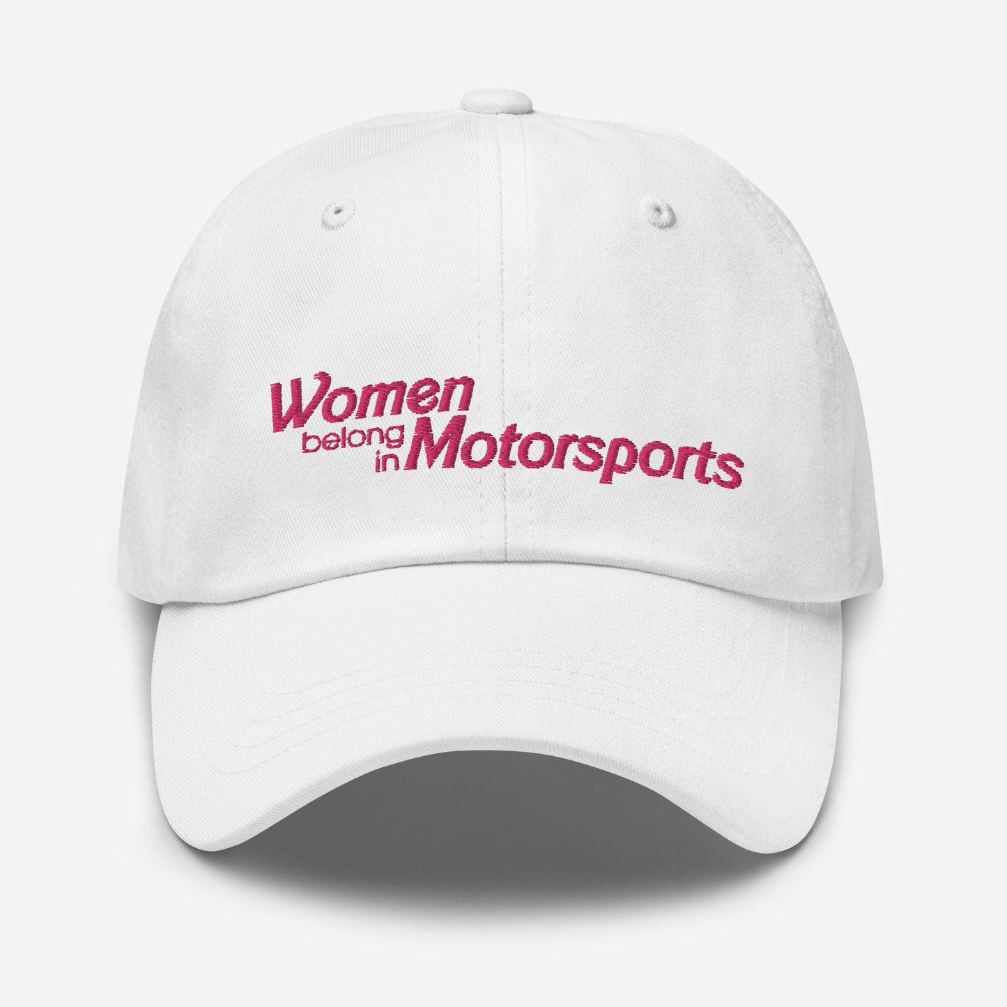 Women Belong in Motorsport Hat