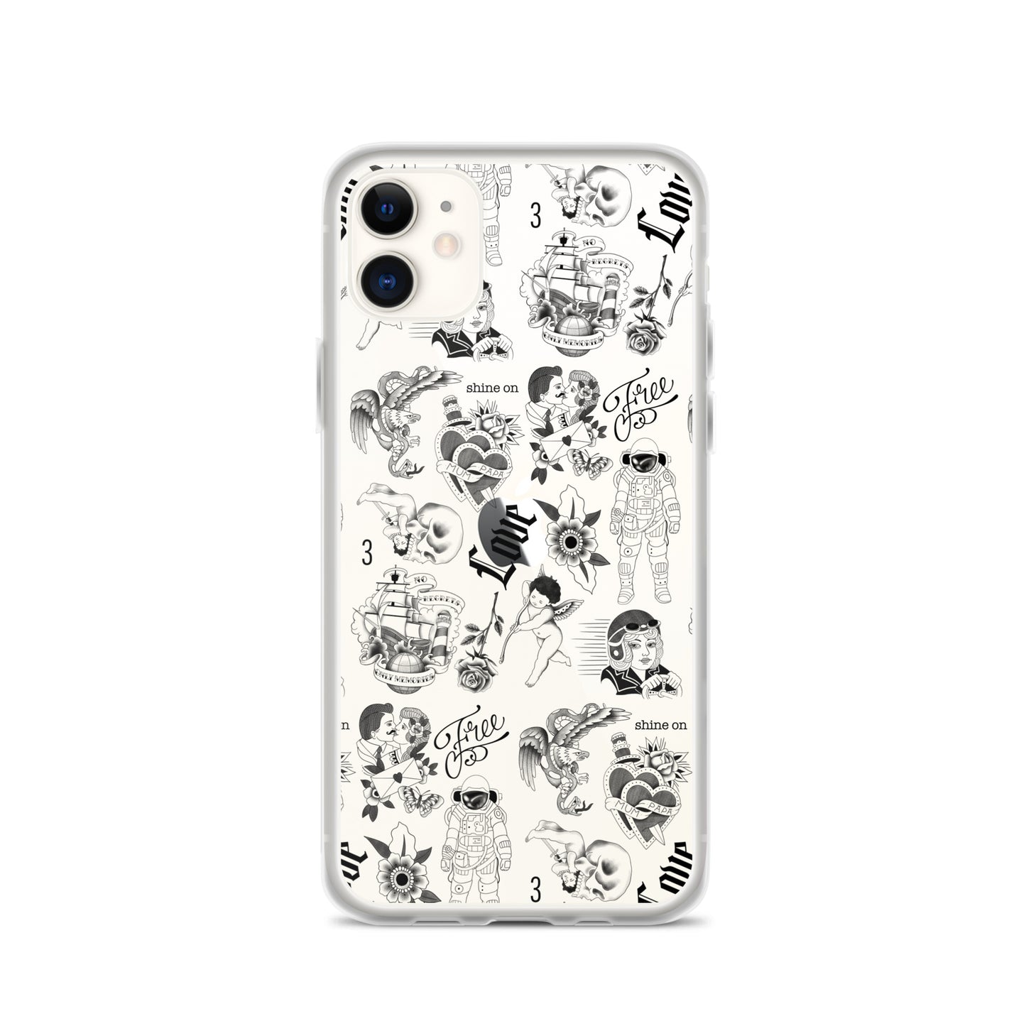 Iconic Daniel Ricciardo Tattoo iPhone Case