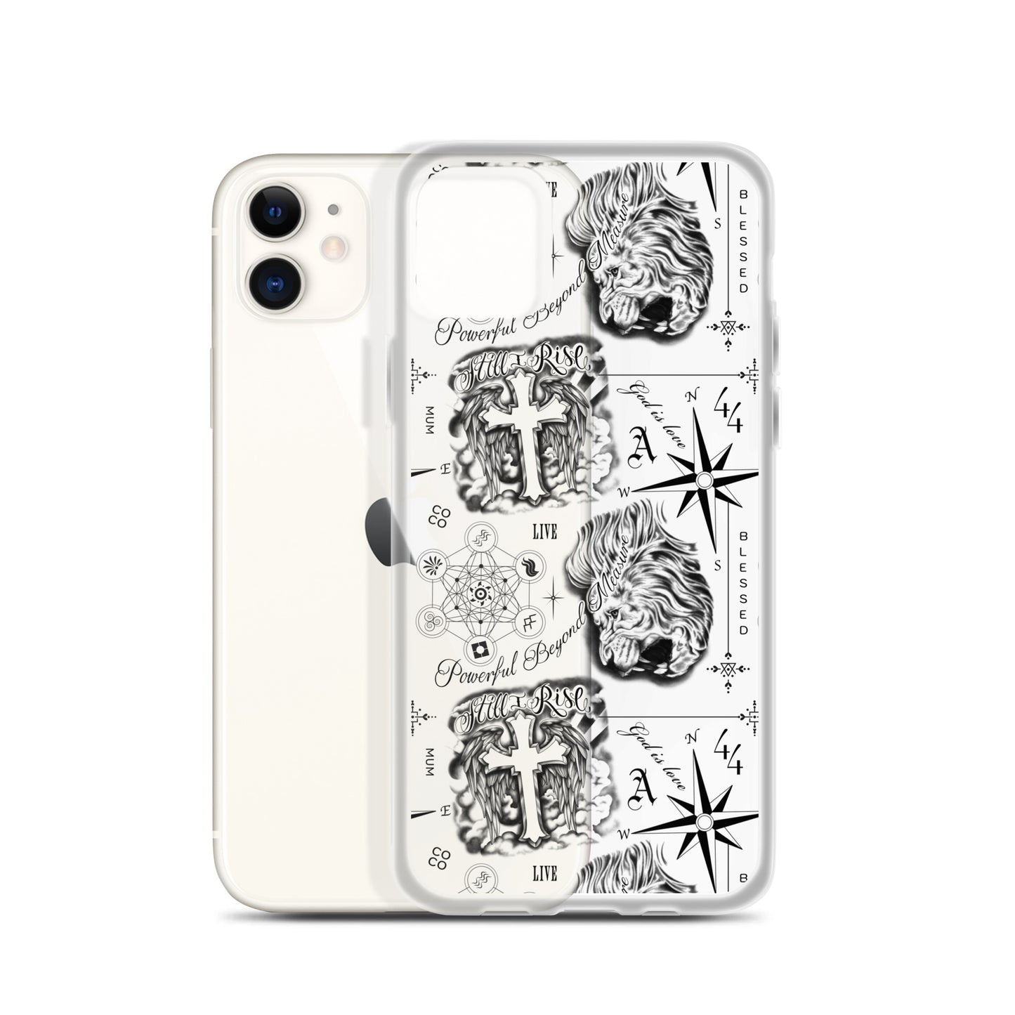 Lewis Hamilton Tattoo Art iPhone Case