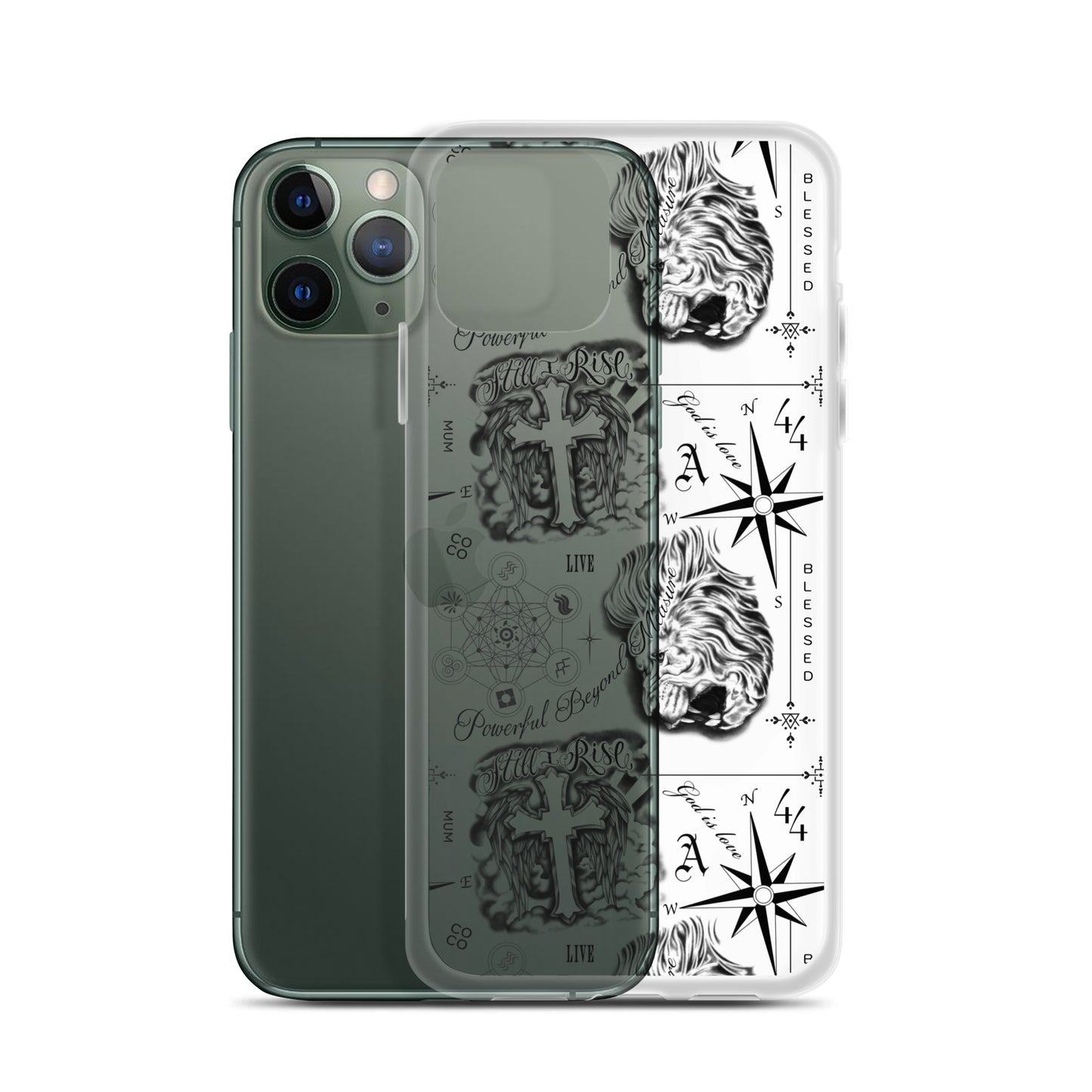 Lewis Hamilton Tattoo Art iPhone Case