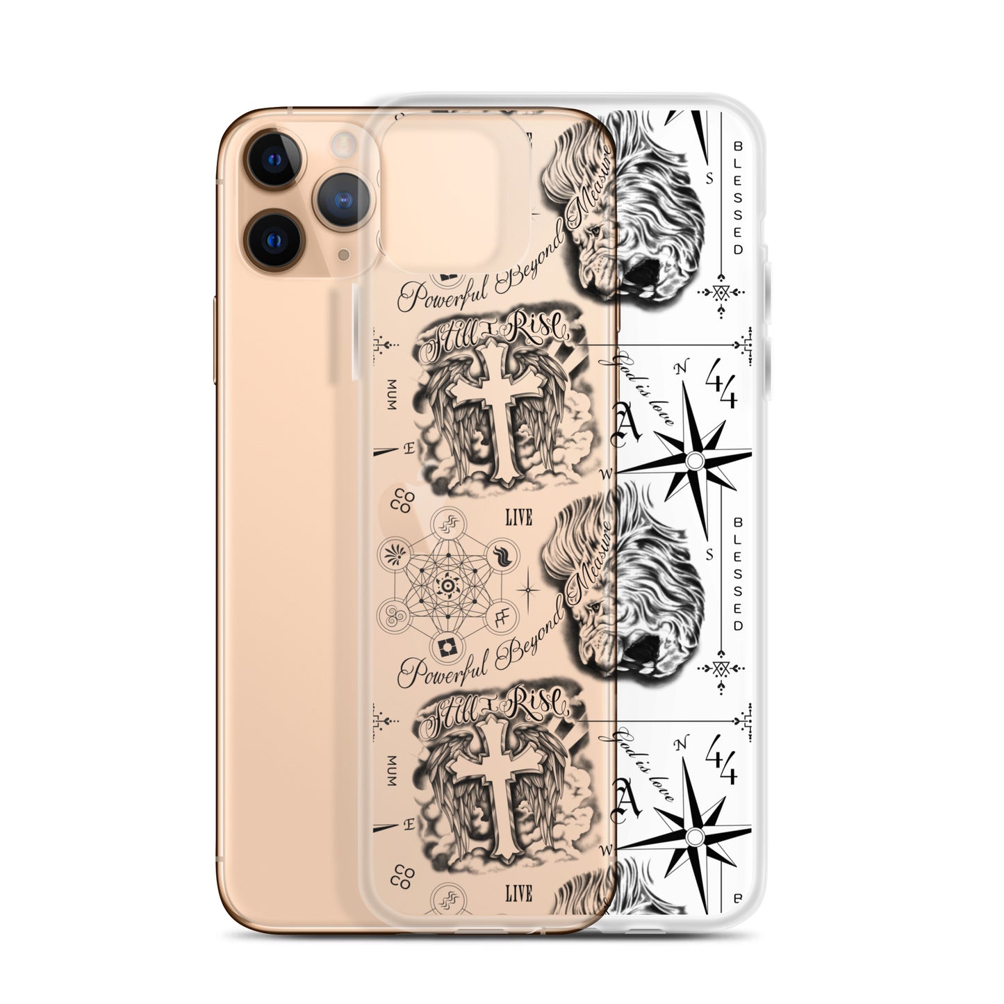 Lewis Hamilton Tattoo Art iPhone Case