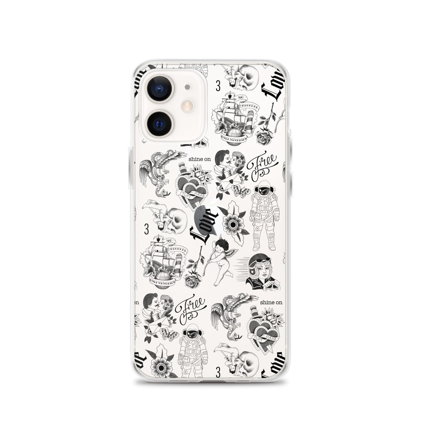 Iconic Daniel Ricciardo Tattoo iPhone Case