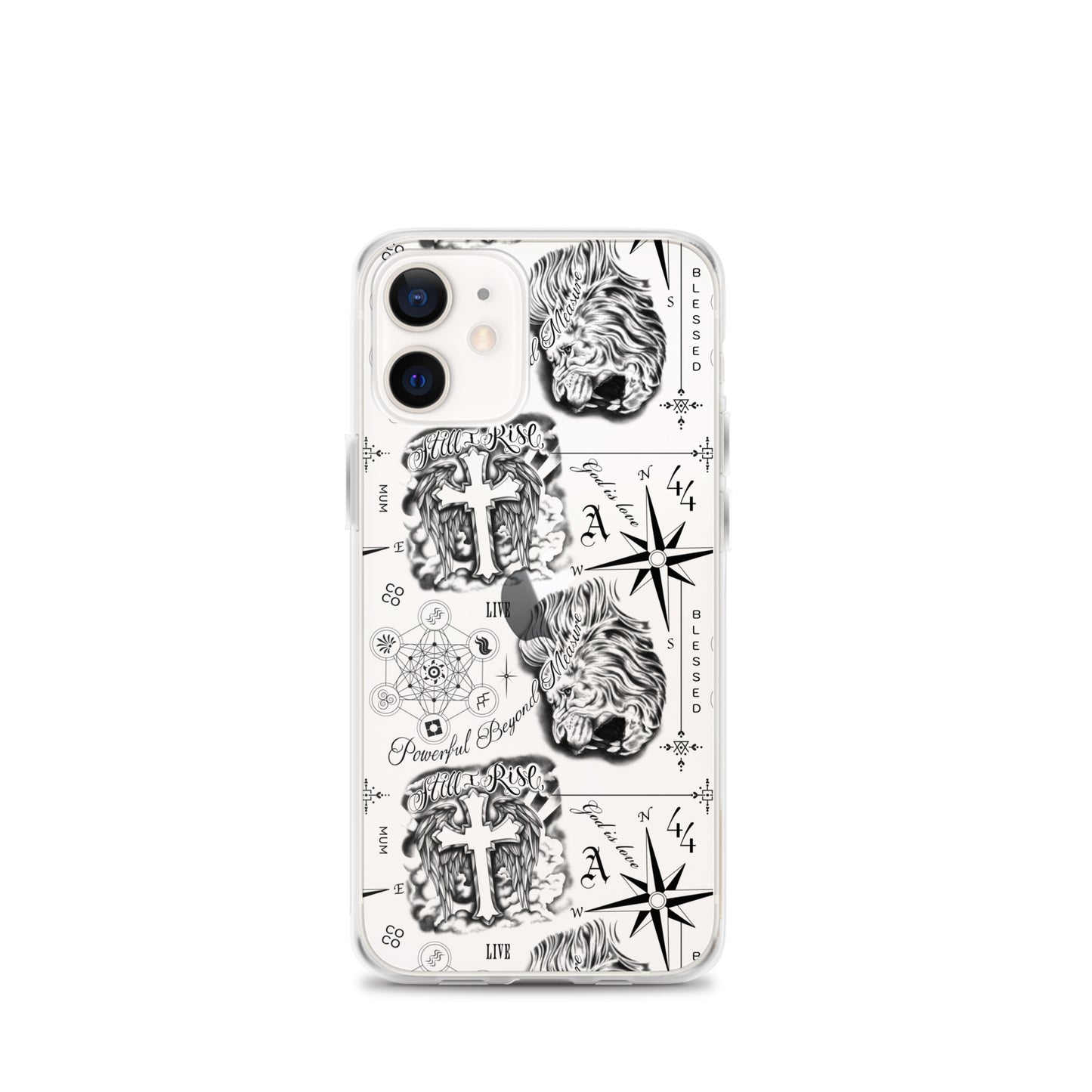 Lewis Hamilton Tattoo Art iPhone Case