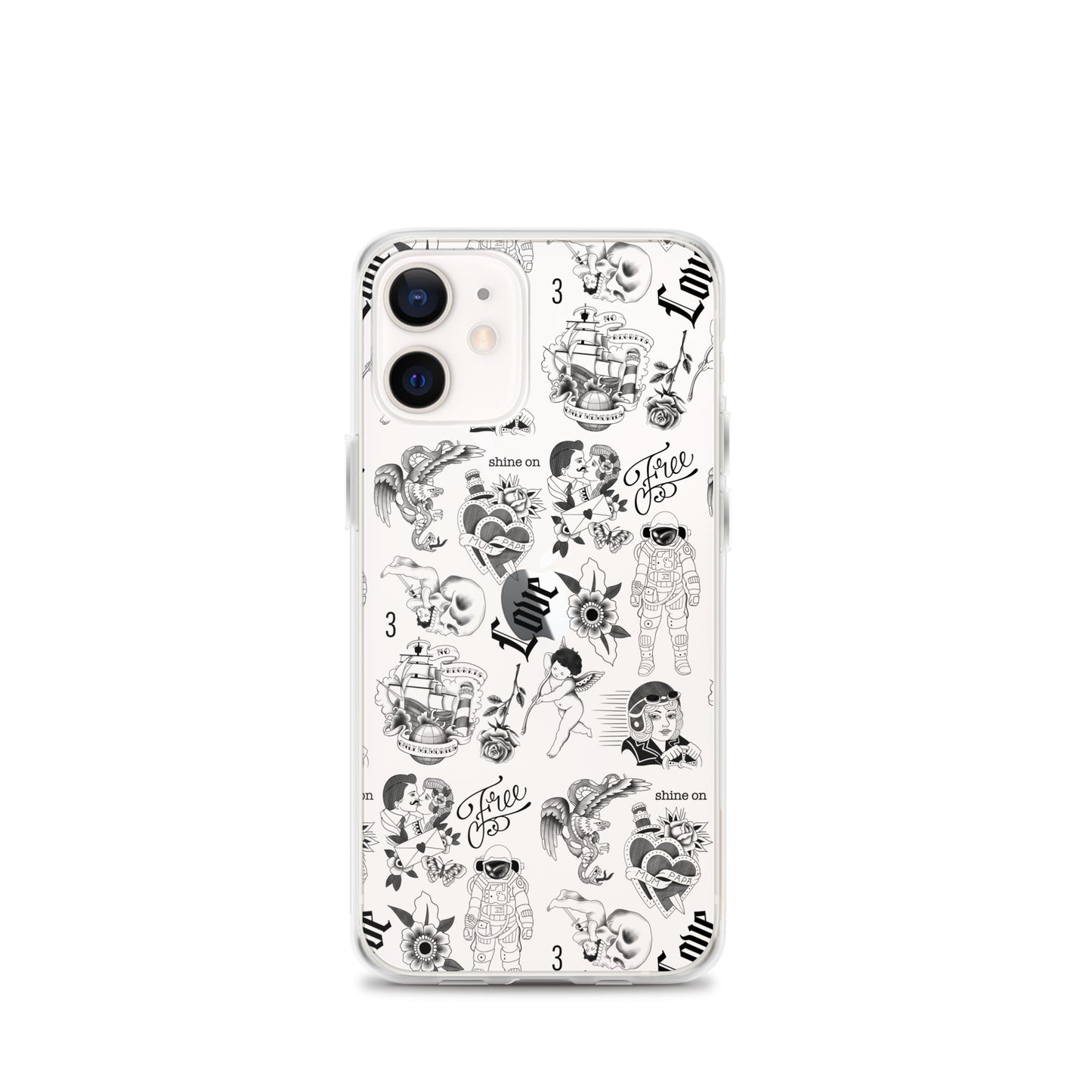 Iconic Daniel Ricciardo Tattoo iPhone Case