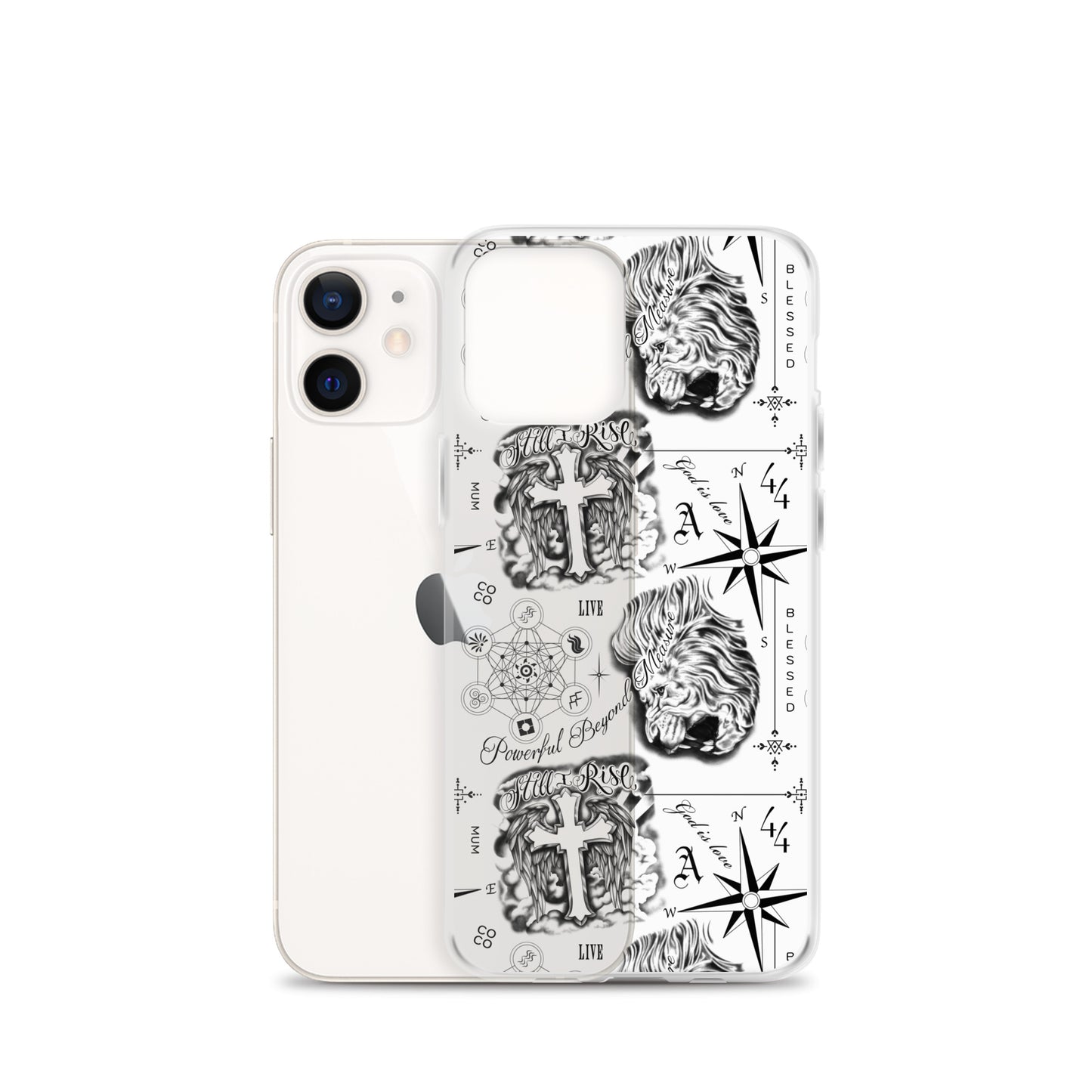 Lewis Hamilton Tattoo Art iPhone Case