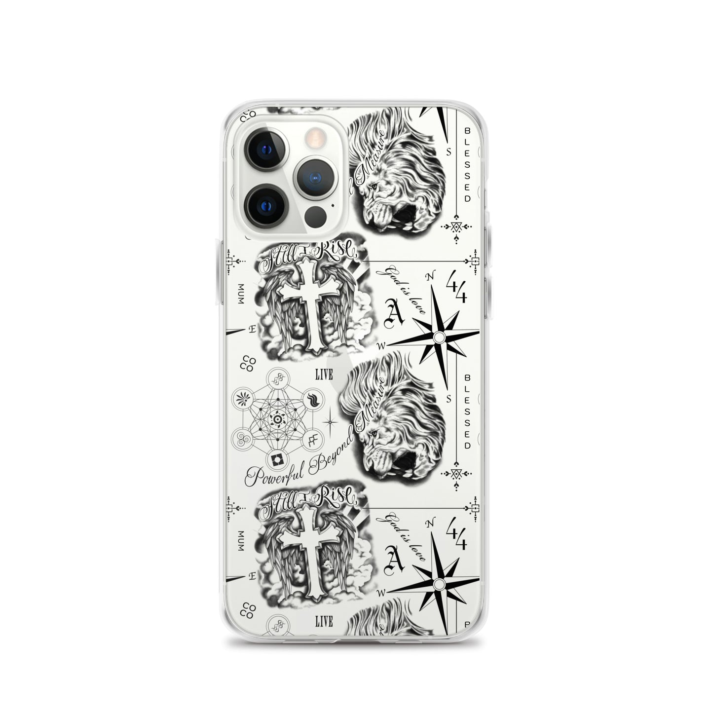 Lewis Hamilton Tattoo Art iPhone Case