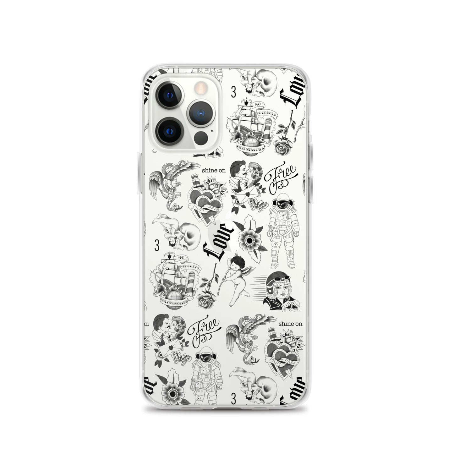 Iconic Daniel Ricciardo Tattoo iPhone Case